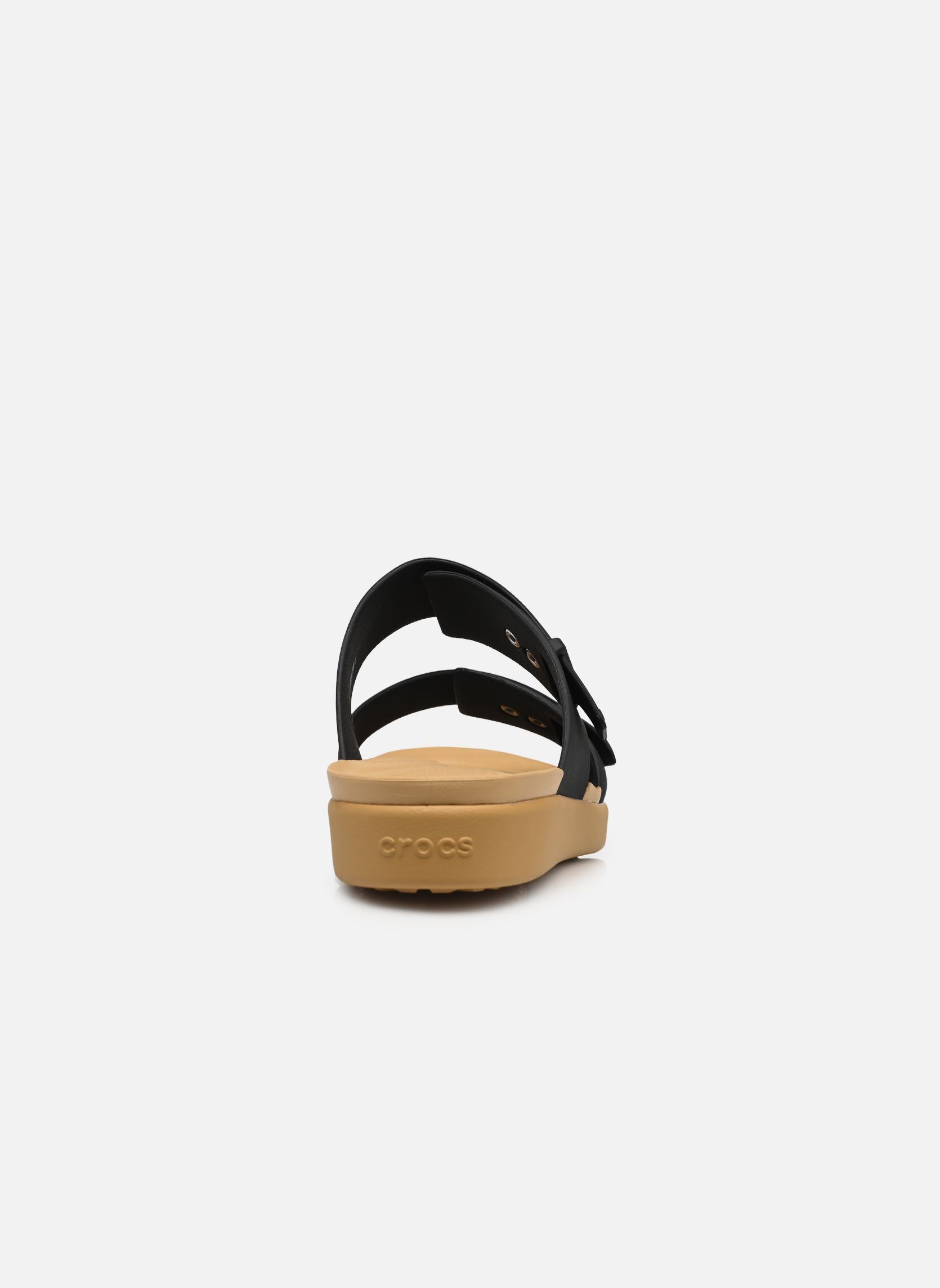 Pantoletten Brooklyn Buckle Low Low W damen schwarz Crocs Pantoletten Brooklyn Buckle Low Low W damen schwarz Black/tan