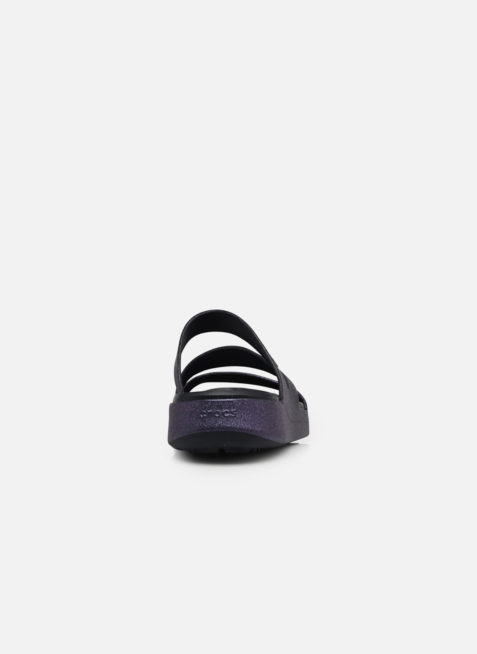 Muilen Getaway Glimmer Strappy W dames blauw Crocs Muilen Getaway Glimmer Strappy W dames blauw Deep navy