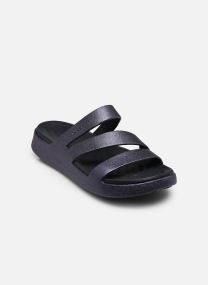 Muilen Getaway Glimmer Strappy W dames blauw Crocs Muilen Getaway Glimmer Strappy W dames blauw Deep navy