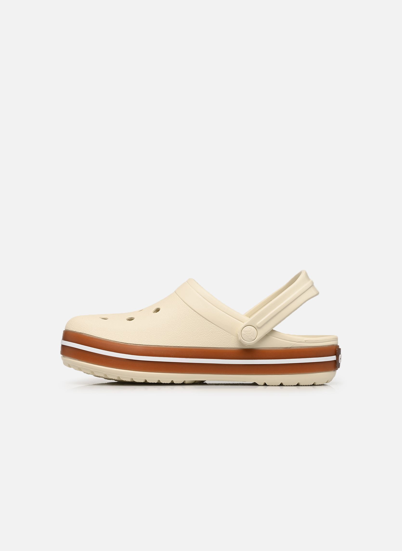 Muilen en klompen Crocband Gum Clog W dames wit Crocs Muilen en klompen Crocband Gum Clog W dames wit Summit White