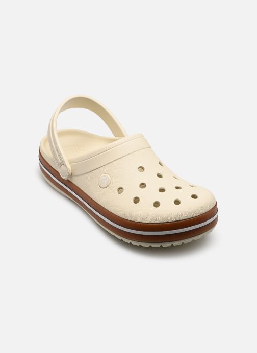 Crocs Mules et sabots Crocband Gum Clog W femme blanc