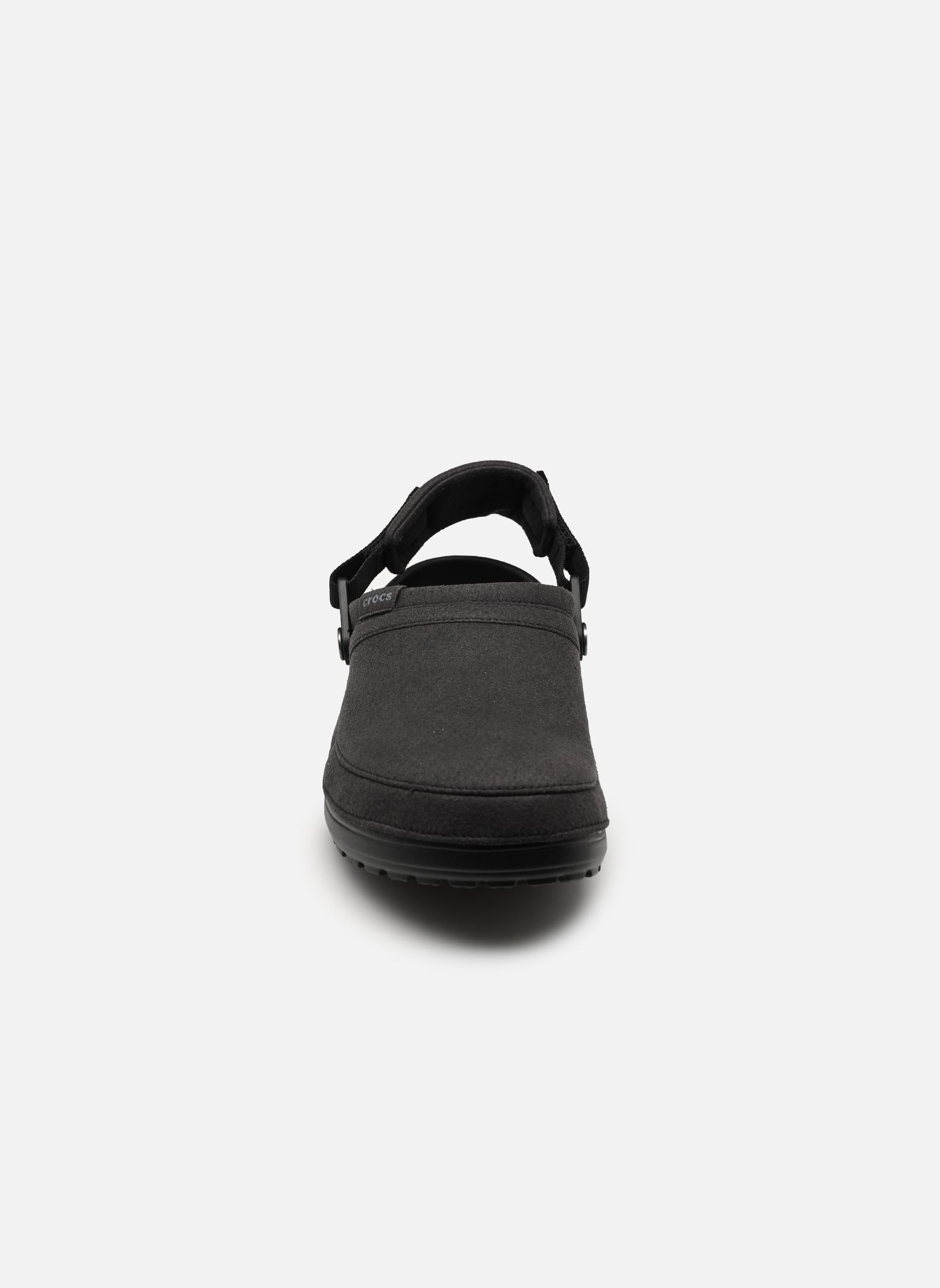 Pantoletten Classic Crafted Vegan Suede Clog M herren schwarz Crocs Pantoletten Classic Crafted Vegan Suede Clog M herren schwarz BLACK