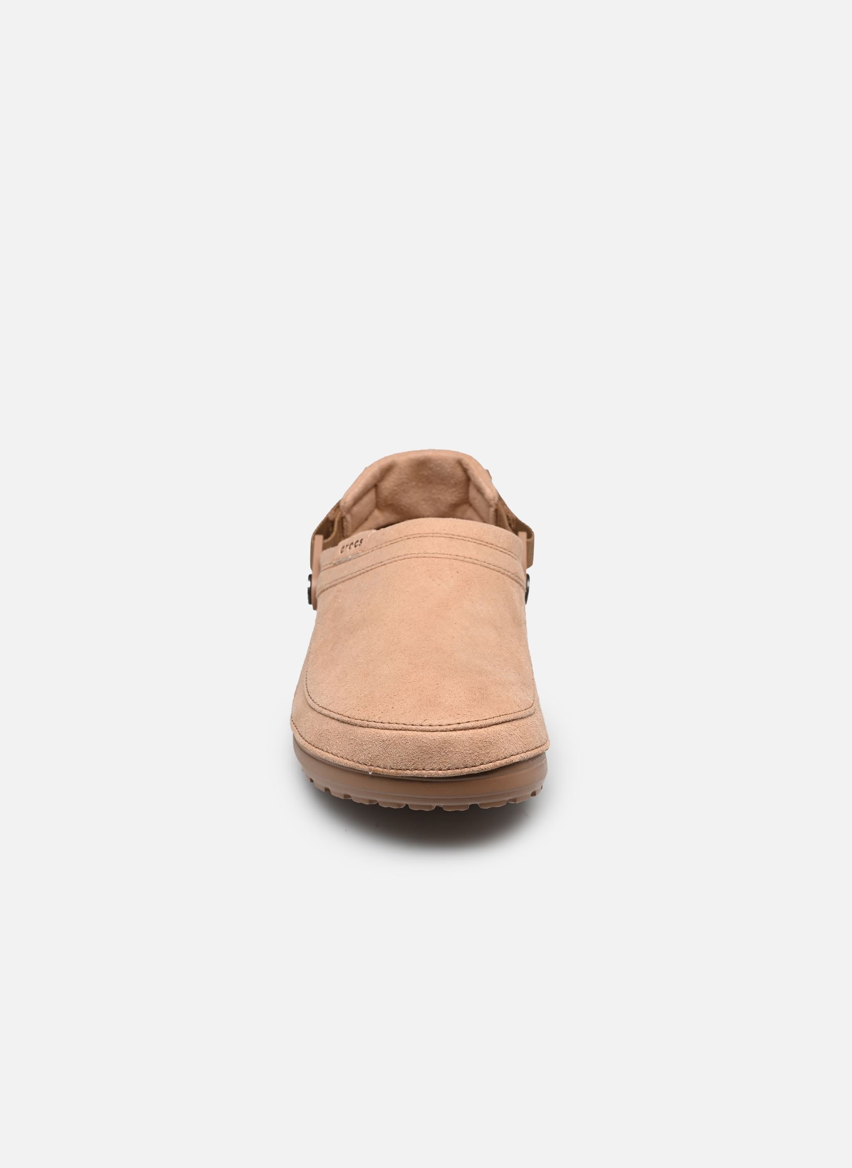 Muilen Classic Crafted Vegan Suede Clog M heren bruin Crocs Muilen Classic Crafted Vegan Suede Clog M heren bruin MILK CHOCOLATE