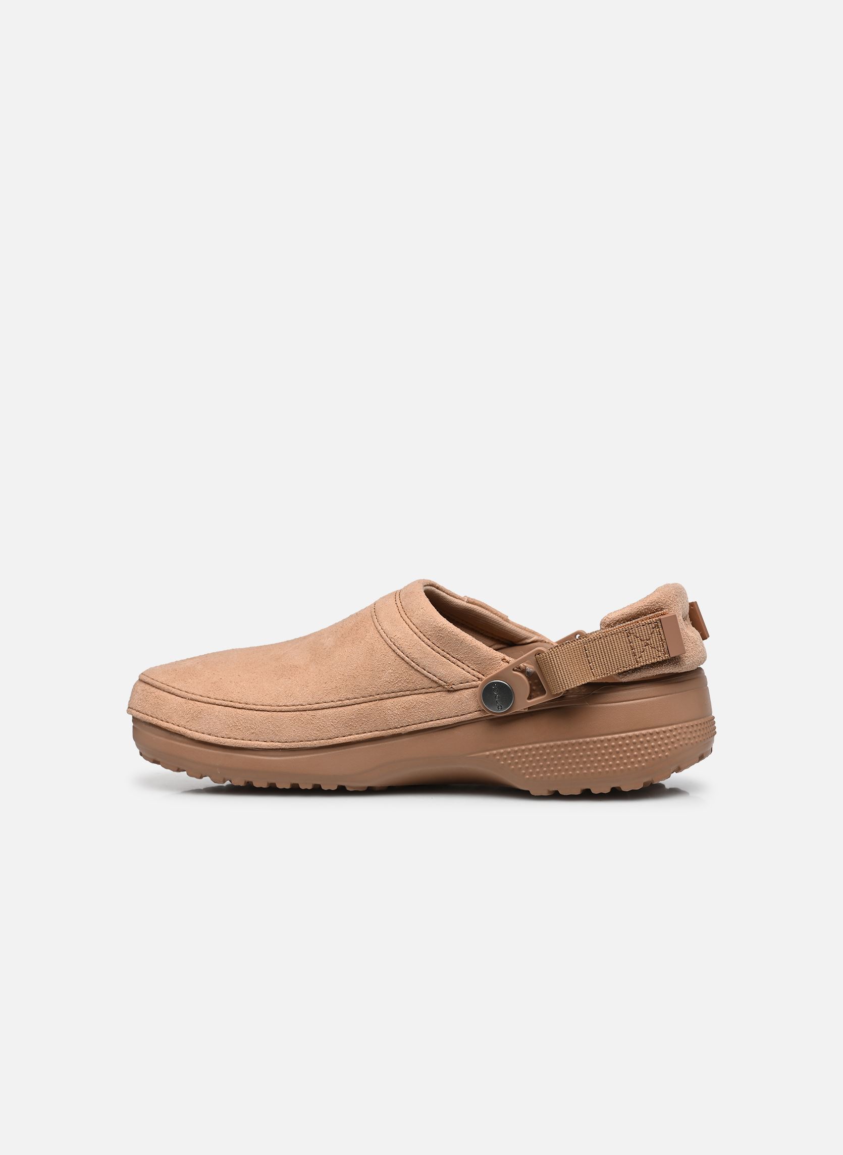Muilen Classic Crafted Vegan Suede Clog M heren bruin Crocs Muilen Classic Crafted Vegan Suede Clog M heren bruin MILK CHOCOLATE