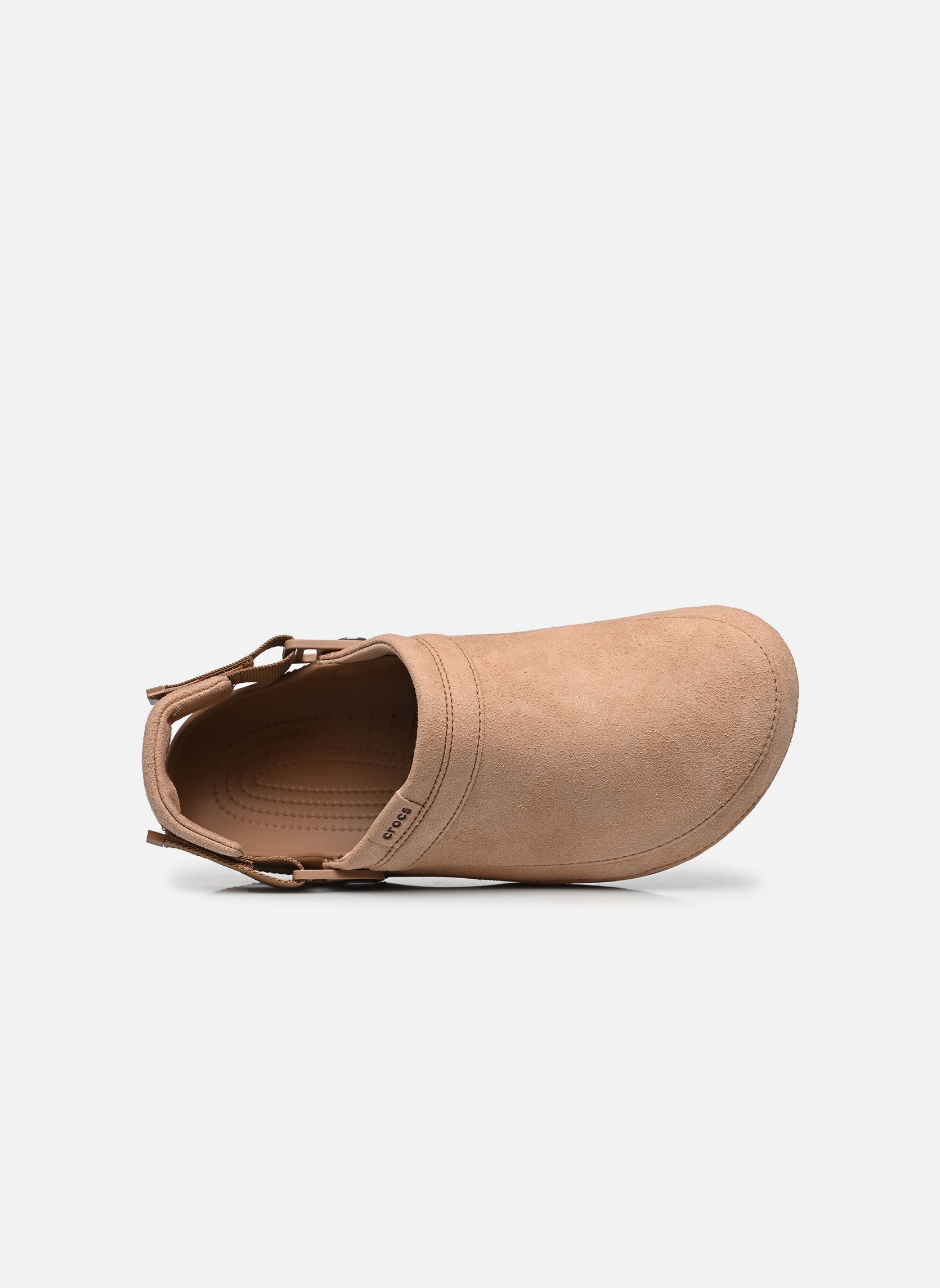 Muilen Classic Crafted Vegan Suede Clog M heren bruin Crocs Muilen Classic Crafted Vegan Suede Clog M heren bruin MILK CHOCOLATE