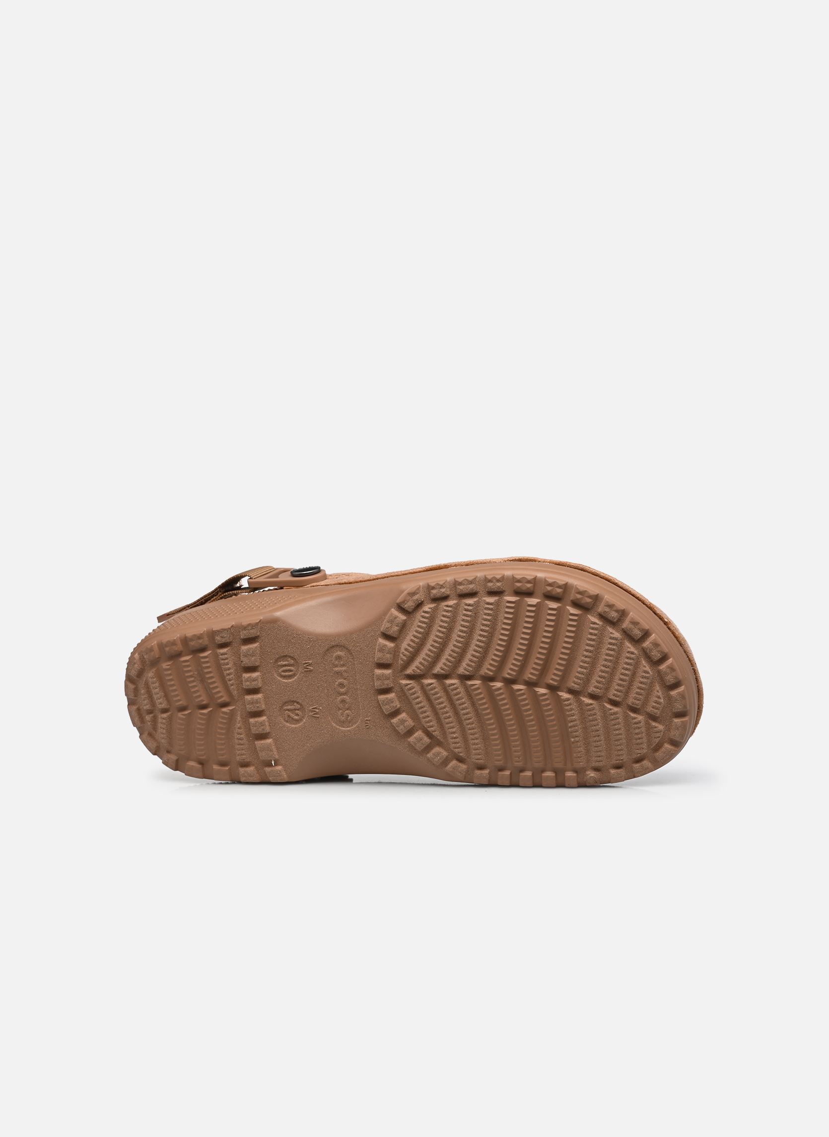 Muilen Classic Crafted Vegan Suede Clog M heren bruin Crocs Muilen Classic Crafted Vegan Suede Clog M heren bruin MILK CHOCOLATE