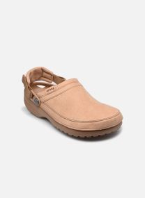 Muilen Classic Crafted Vegan Suede Clog M heren bruin Crocs Muilen Classic Crafted Vegan Suede Clog M heren bruin MILK CHOCOLATE