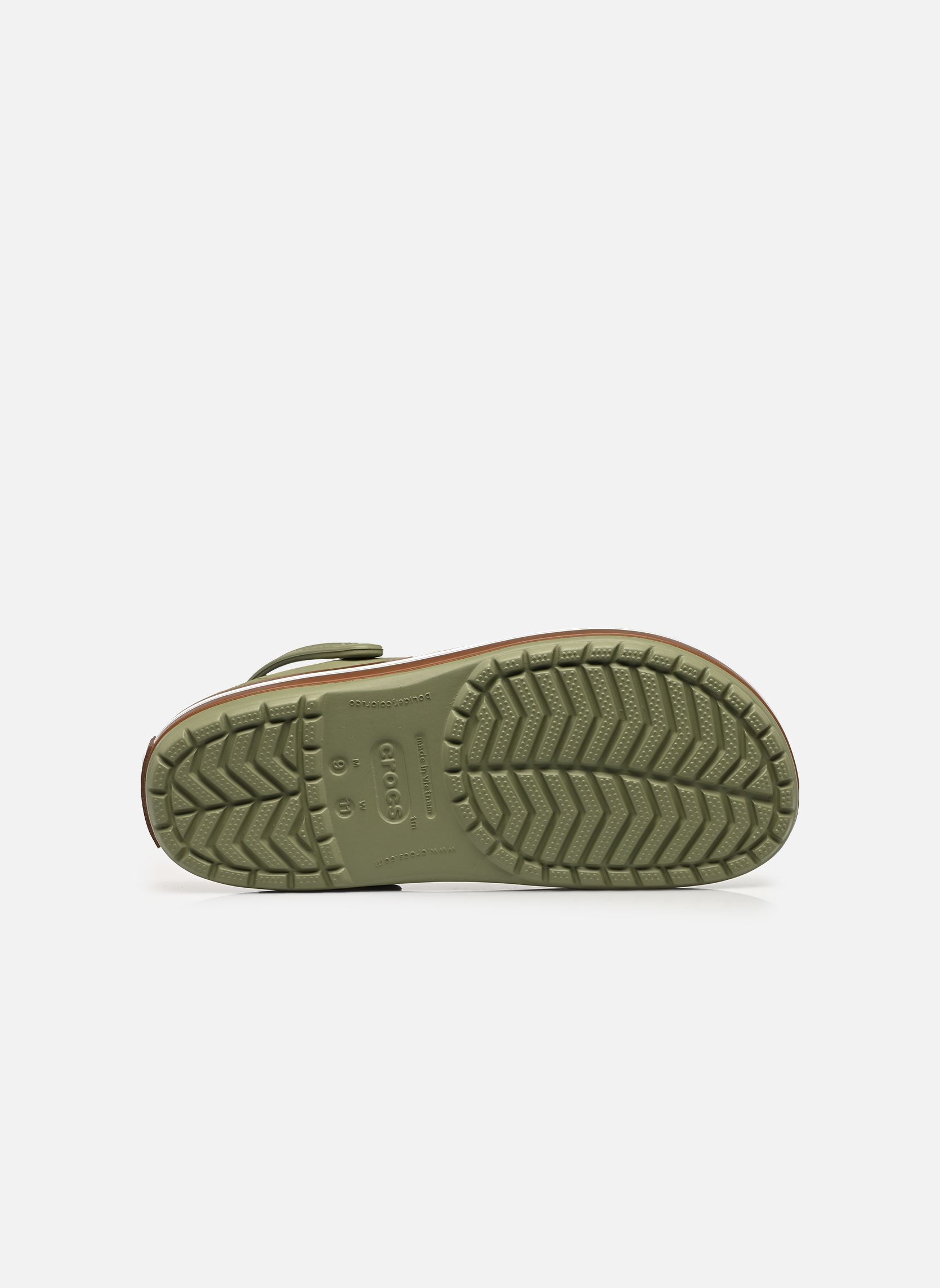 Muilen Crocband Gum Clog M heren groen Crocs Muilen Crocband Gum Clog M heren groen Cargo