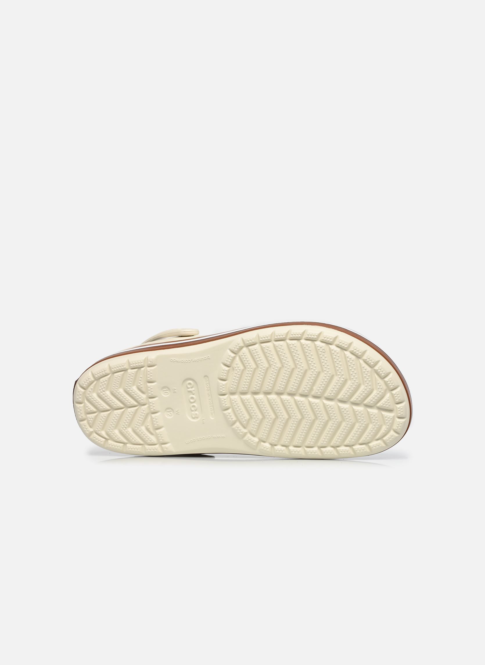 Muilen Crocband Gum Clog M heren wit Crocs Muilen Crocband Gum Clog M heren wit SUMMIT WHITE