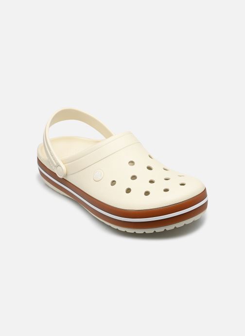 Crocs Muilen Crocband Gum Clog M heren wit