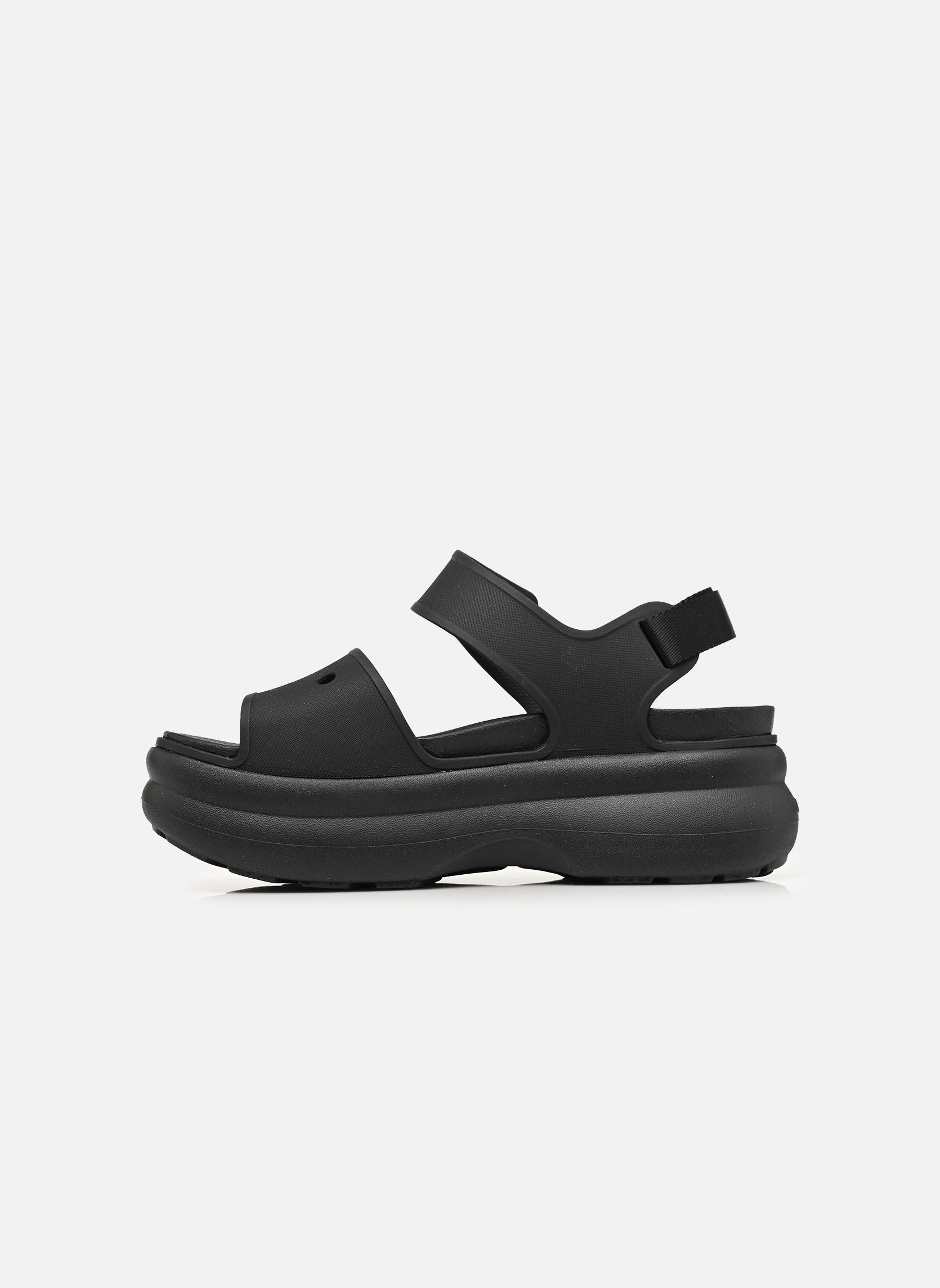 Sandales compensées et plateformes Soho Y Strap Sandal femme noir Crocs Sandales compensées et plateformes Soho Y Strap Sandal femme noir Black
