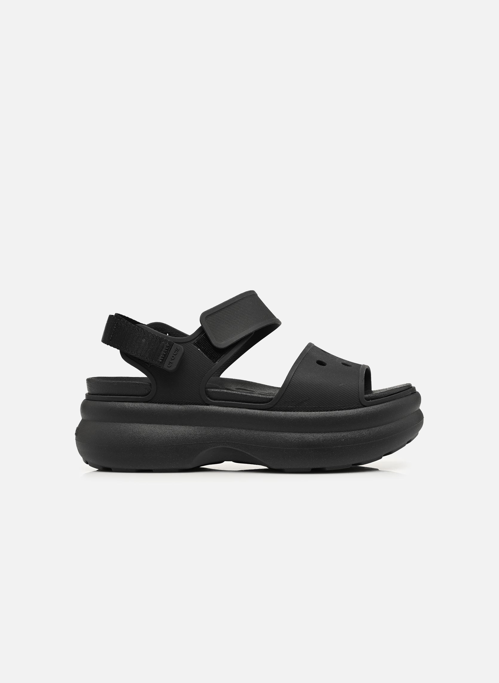 Sandales compensées et plateformes Soho Y Strap Sandal femme noir Crocs Sandales compensées et plateformes Soho Y Strap Sandal femme noir Black