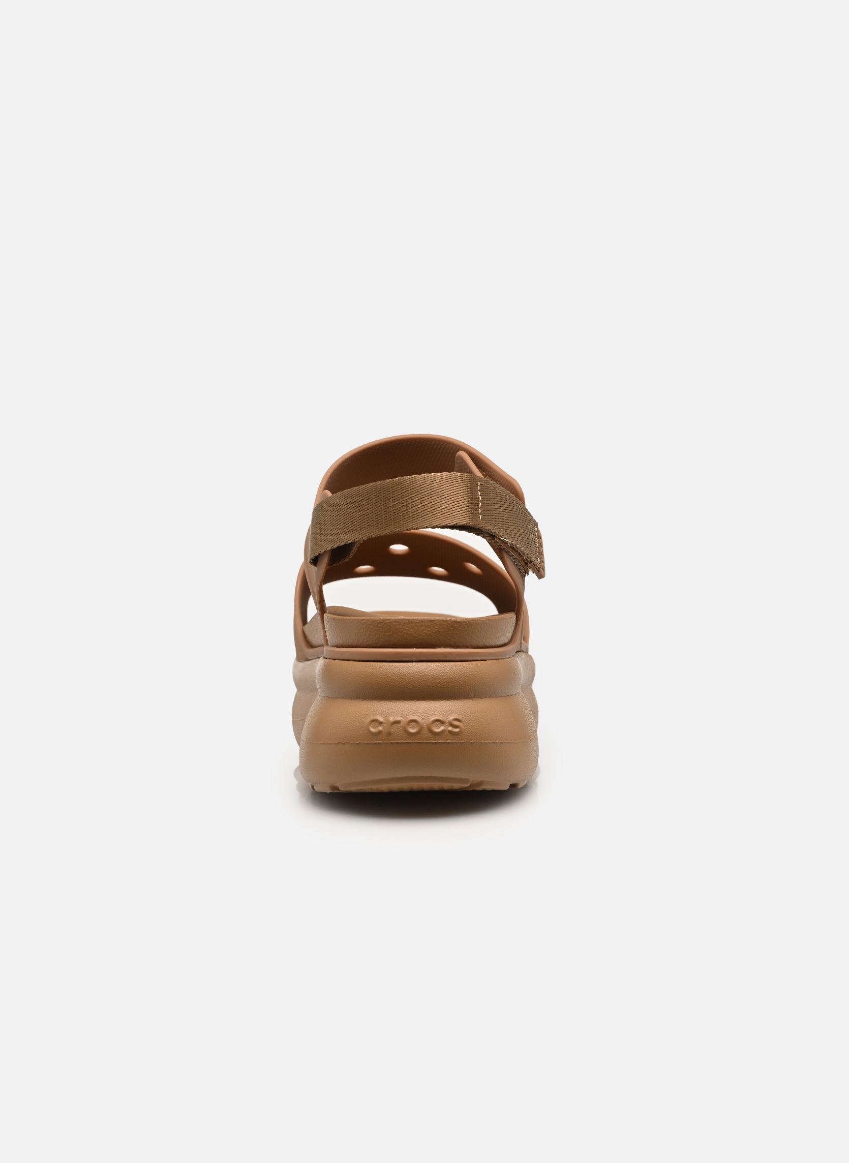 Sandales compensées et plateformes Soho Y Strap Sandal femme marron Crocs Sandales compensées et plateformes Soho Y Strap Sandal femme marron sepia