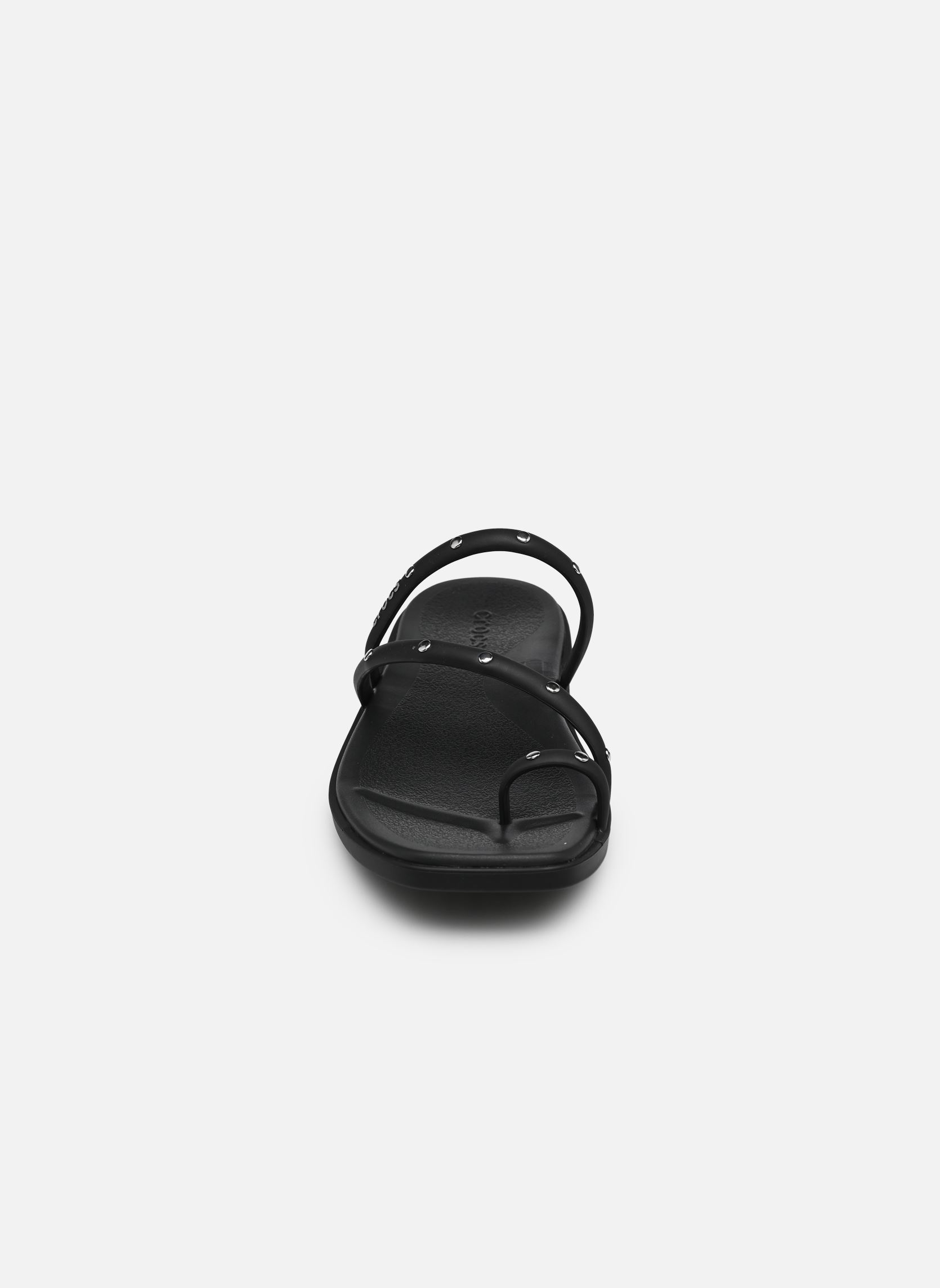 Pantoletten und Clogs Miami Studded Toe Loop Sandal damen schwarz Crocs Pantoletten und Clogs Miami Studded Toe Loop Sandal damen schwarz Black