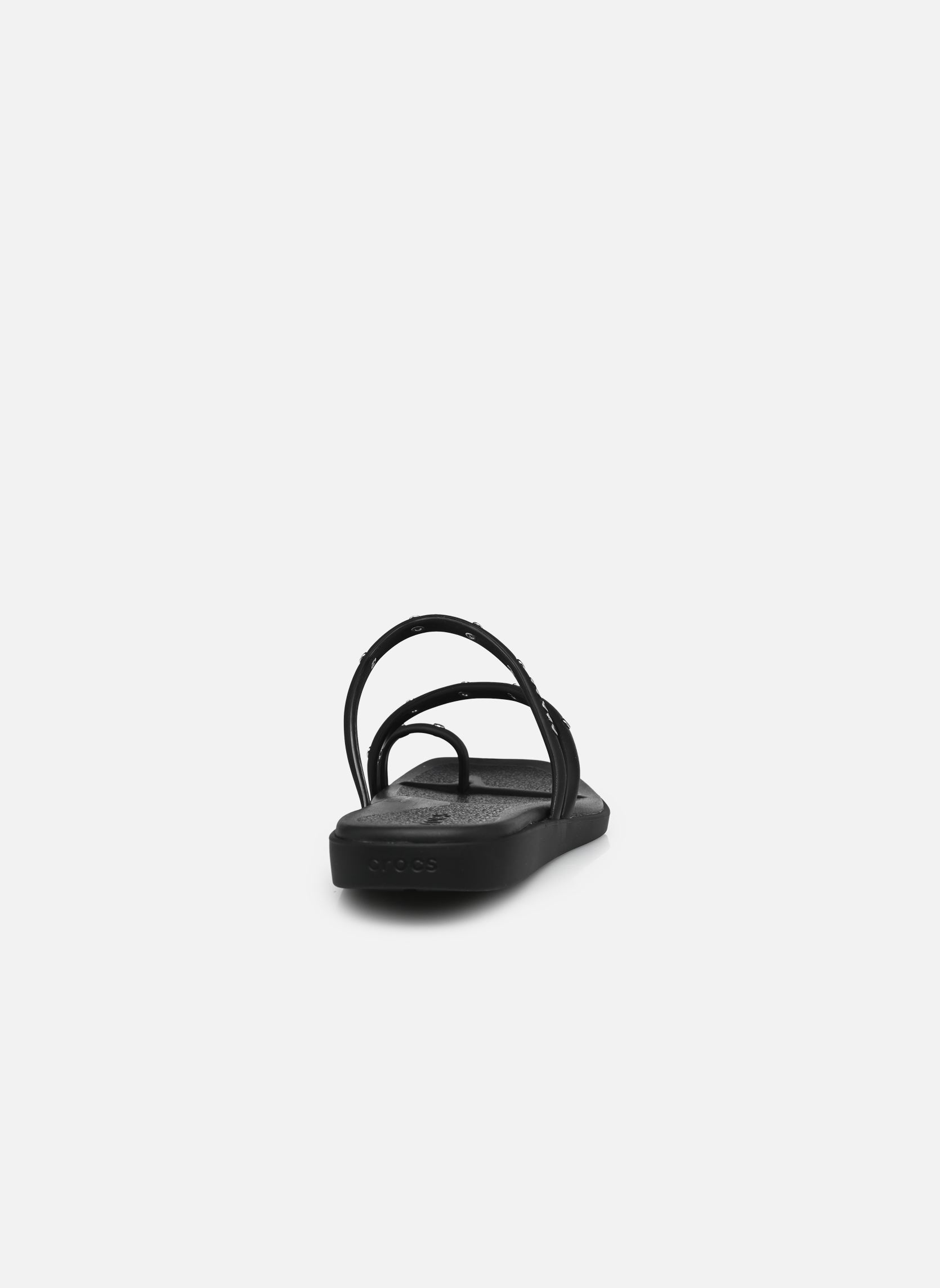 Pantoletten und Clogs Miami Studded Toe Loop Sandal damen schwarz Crocs Pantoletten und Clogs Miami Studded Toe Loop Sandal damen schwarz Black