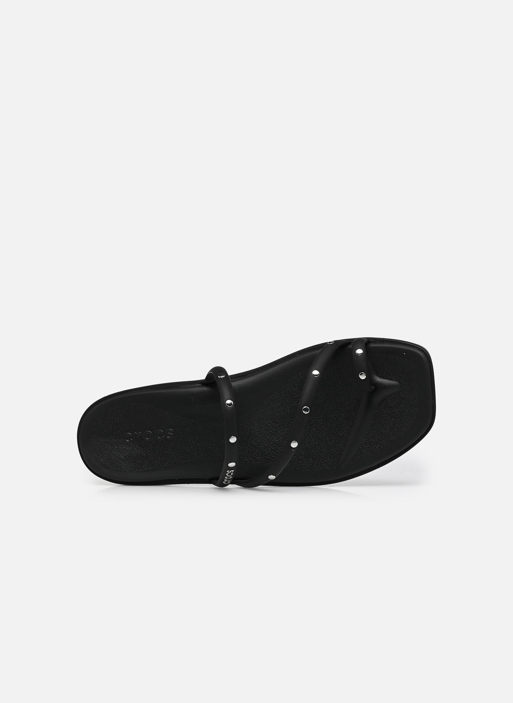 Pantoletten und Clogs Miami Studded Toe Loop Sandal damen schwarz Crocs Pantoletten und Clogs Miami Studded Toe Loop Sandal damen schwarz Black