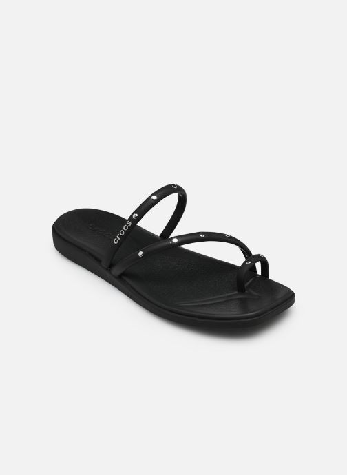 Crocs Muilen en klompen Miami Studded Toe Loop Sandal dames zwart