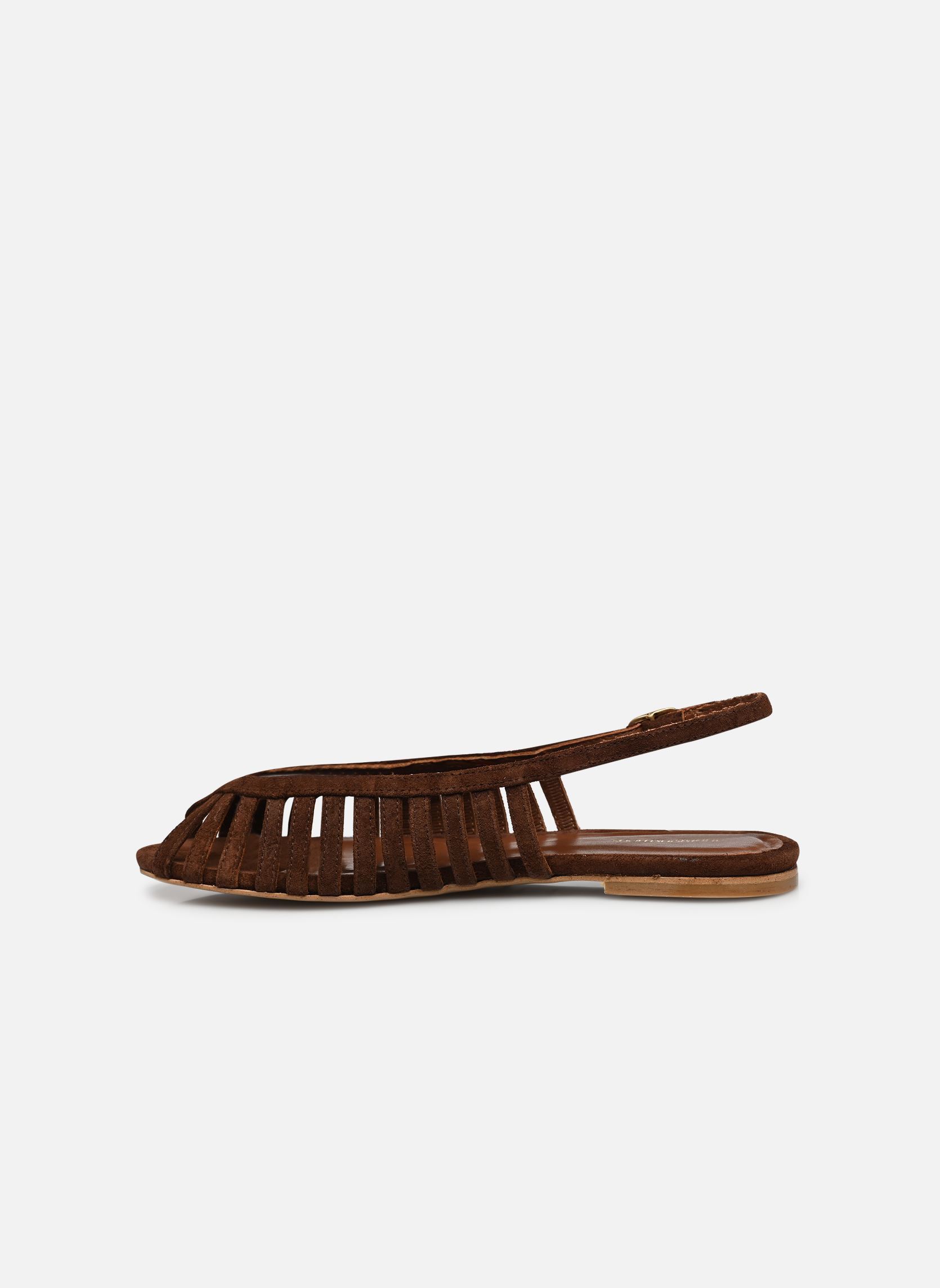 Sandalen Carminho 20 damen braun Anonymous Copenhagen Sandalen Carminho 20 damen braun CALF SUEDE CHOCOLATE