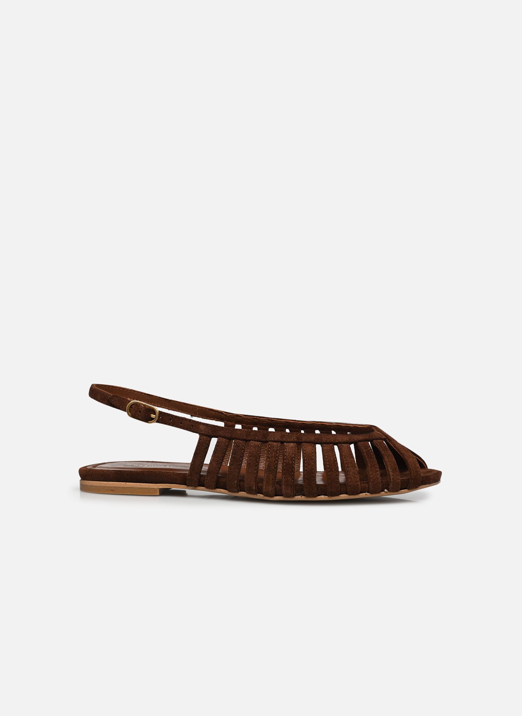 Sandalen Carminho 20 damen braun Anonymous Copenhagen Sandalen Carminho 20 damen braun CALF SUEDE CHOCOLATE