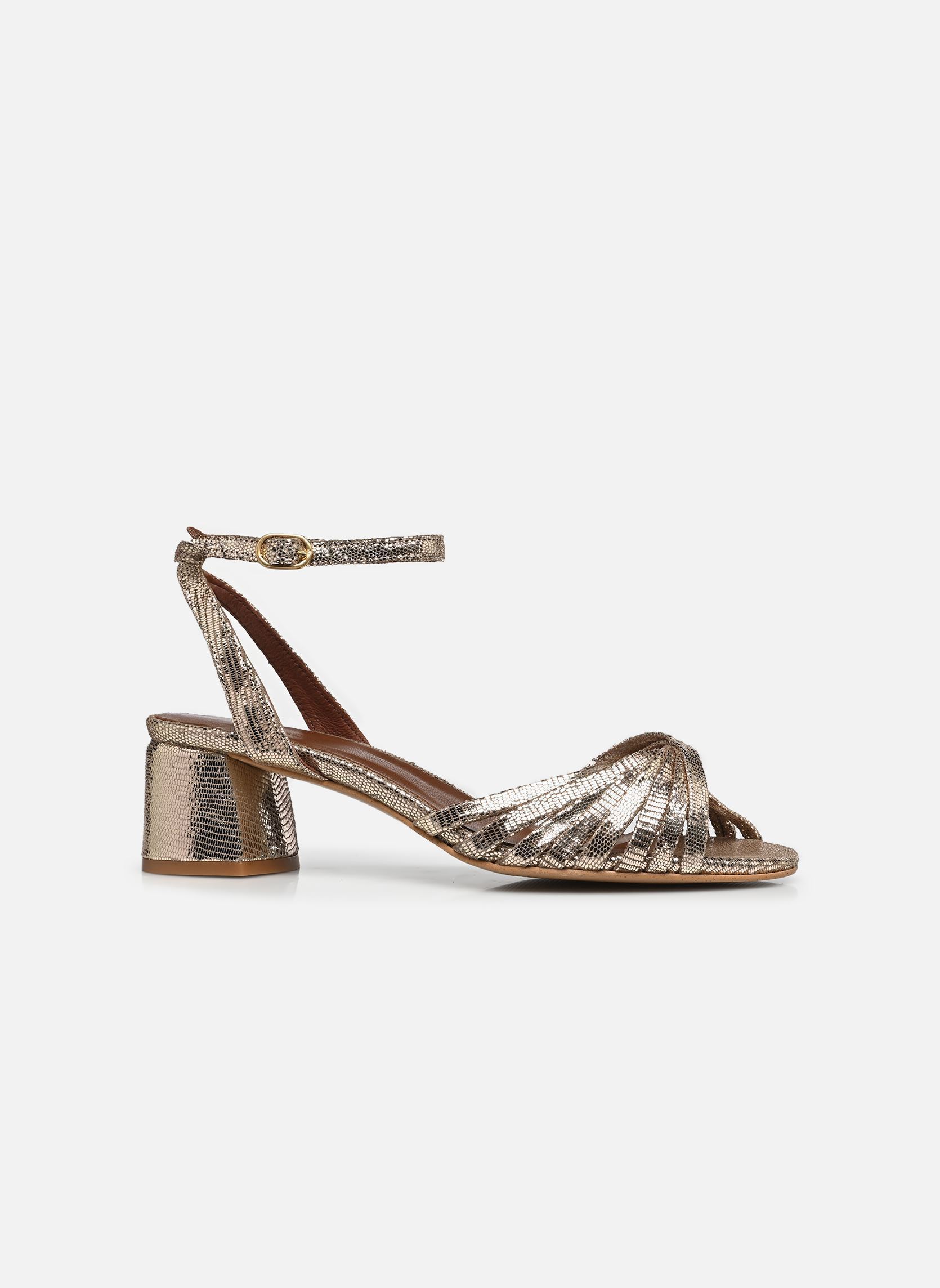Sandales Margriet femme or et bronze Anonymous Copenhagen Sandales Margriet femme or et bronze LIZARD METALLIC GOAT VINTAGE C