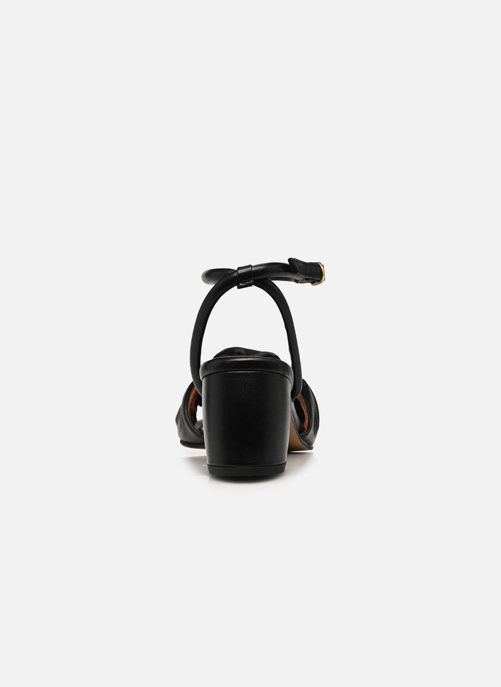 Sandales Curvey 50 femme noir Anonymous Copenhagen Sandales Curvey 50 femme noir SHINY LAMB BLACK