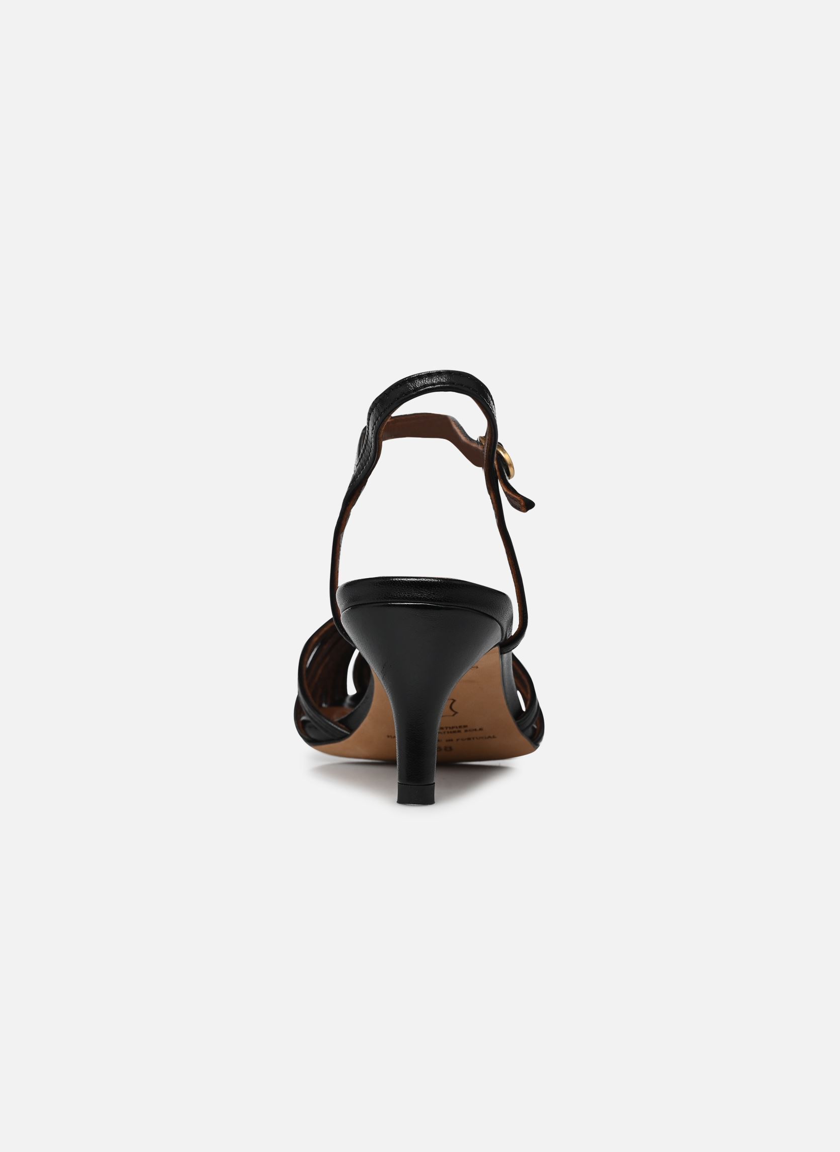 Sandales Keesha 55 femme noir Anonymous Copenhagen Sandales Keesha 55 femme noir SHINY LAMB BLACK