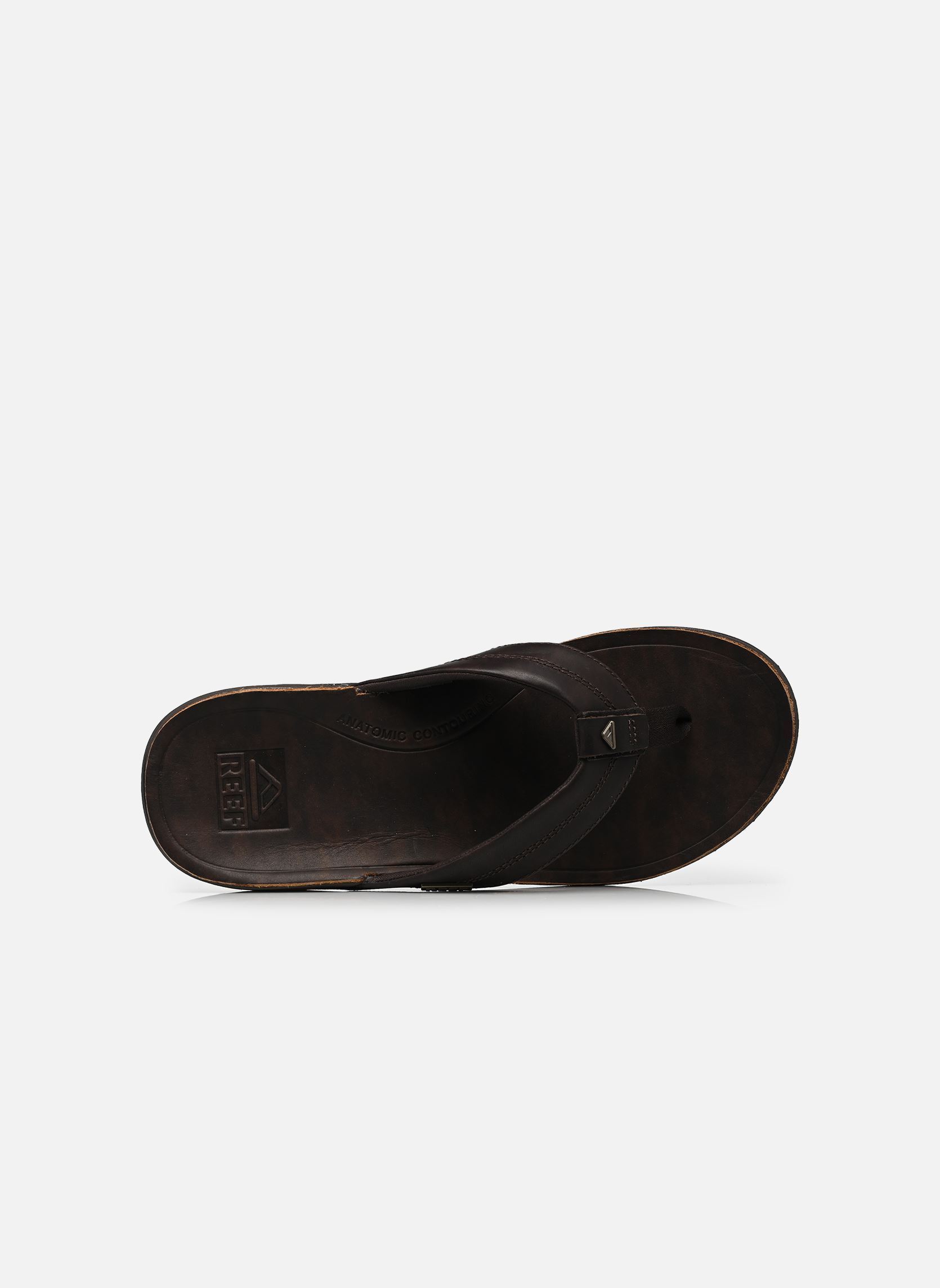 Flip-Flops Leather Offshore herren braun Reef Flip-Flops Leather Offshore herren braun DARK BROWN