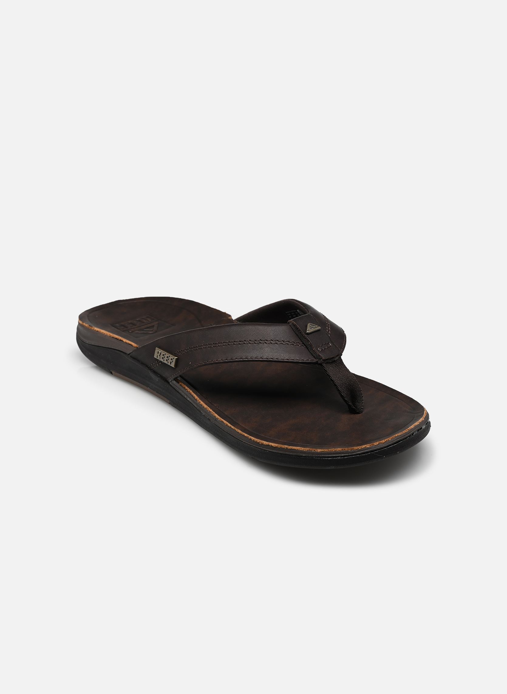 Flip-Flops Leather Offshore herren braun Reef Flip-Flops Leather Offshore herren braun DARK BROWN
