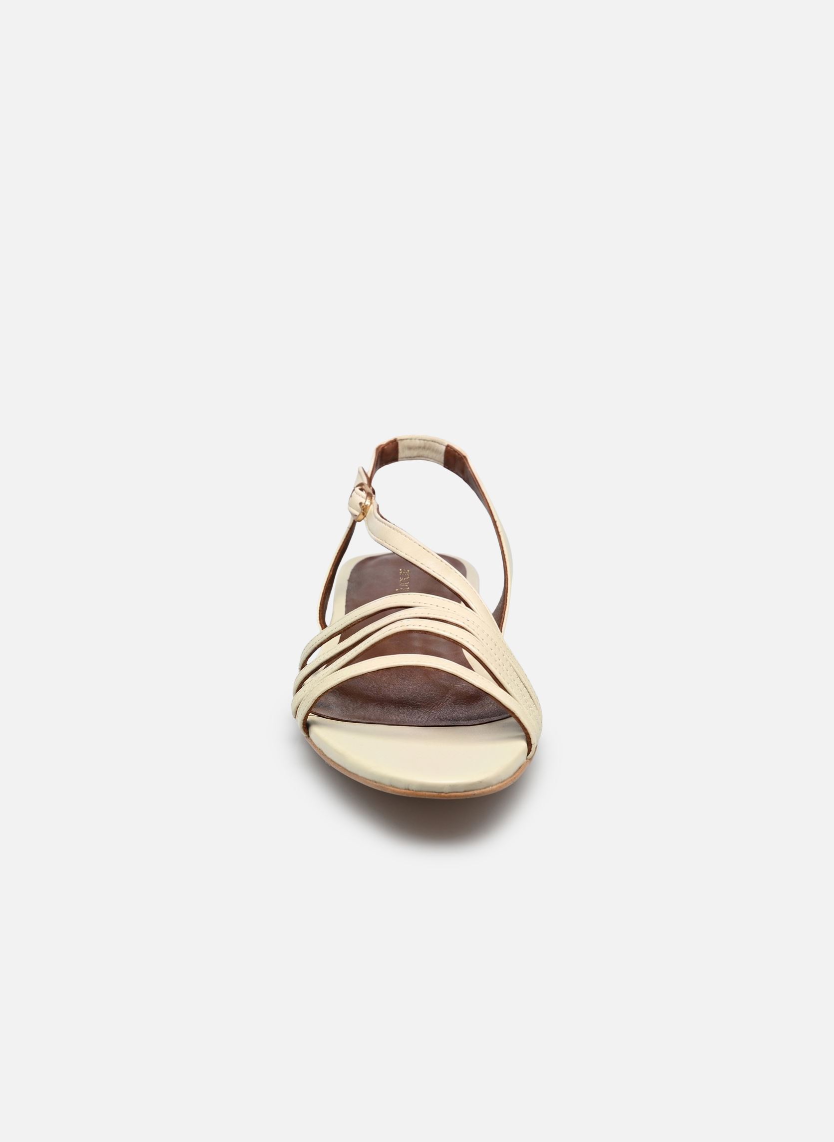 Sandales Naia 10 femme blanc Anonymous Copenhagen Sandales Naia 10 femme blanc SHINY LAMB WHITE SAND