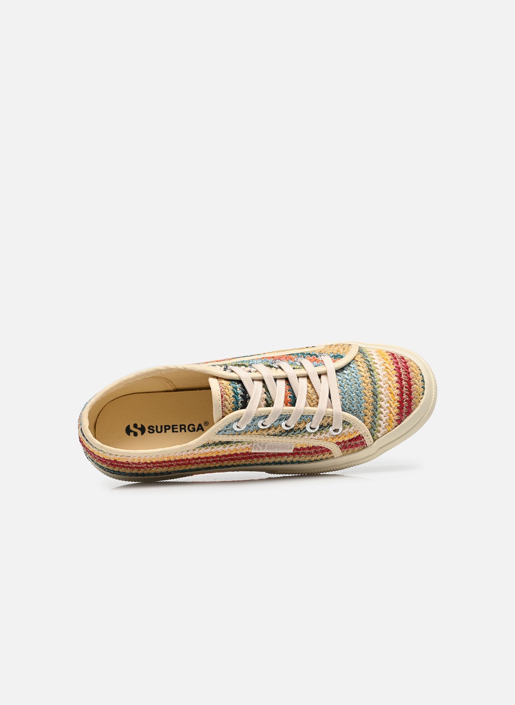 Baskets basses 2750 Raffia W femme multicolore Superga Baskets basses 2750 Raffia W femme multicolore BLUE WEAVING