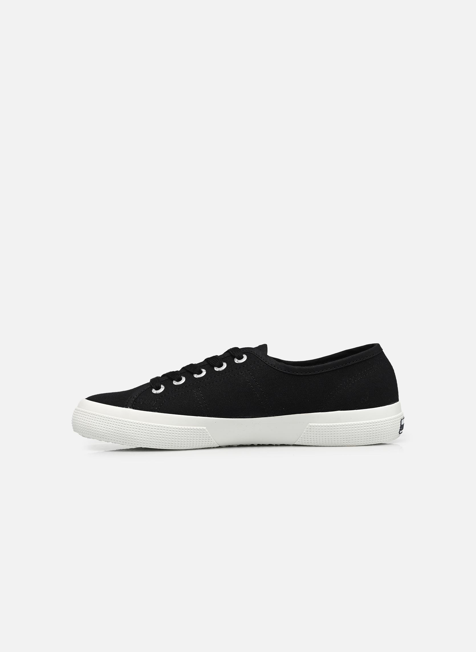 Leinen-Sneaker 3750 Leggera W damen schwarz Superga Leinen-Sneaker 3750 Leggera W damen schwarz BLACK-FWHITE