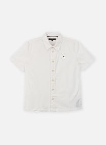 Chemises manches courtes Stretch Oxford Shirt KB0KB09554 garçon blanc Tommy Hilfiger Chemises manches courtes Stretch Oxford Shirt KB0KB09554 garçon blanc WHITE