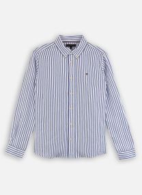 Langarm-Hemden Linen Blend Striped KB0KB09630 jungen blau Tommy Hilfiger Langarm-Hemden Linen Blend Striped KB0KB09630 jungen blau EMPIRE BLUE STRIPE