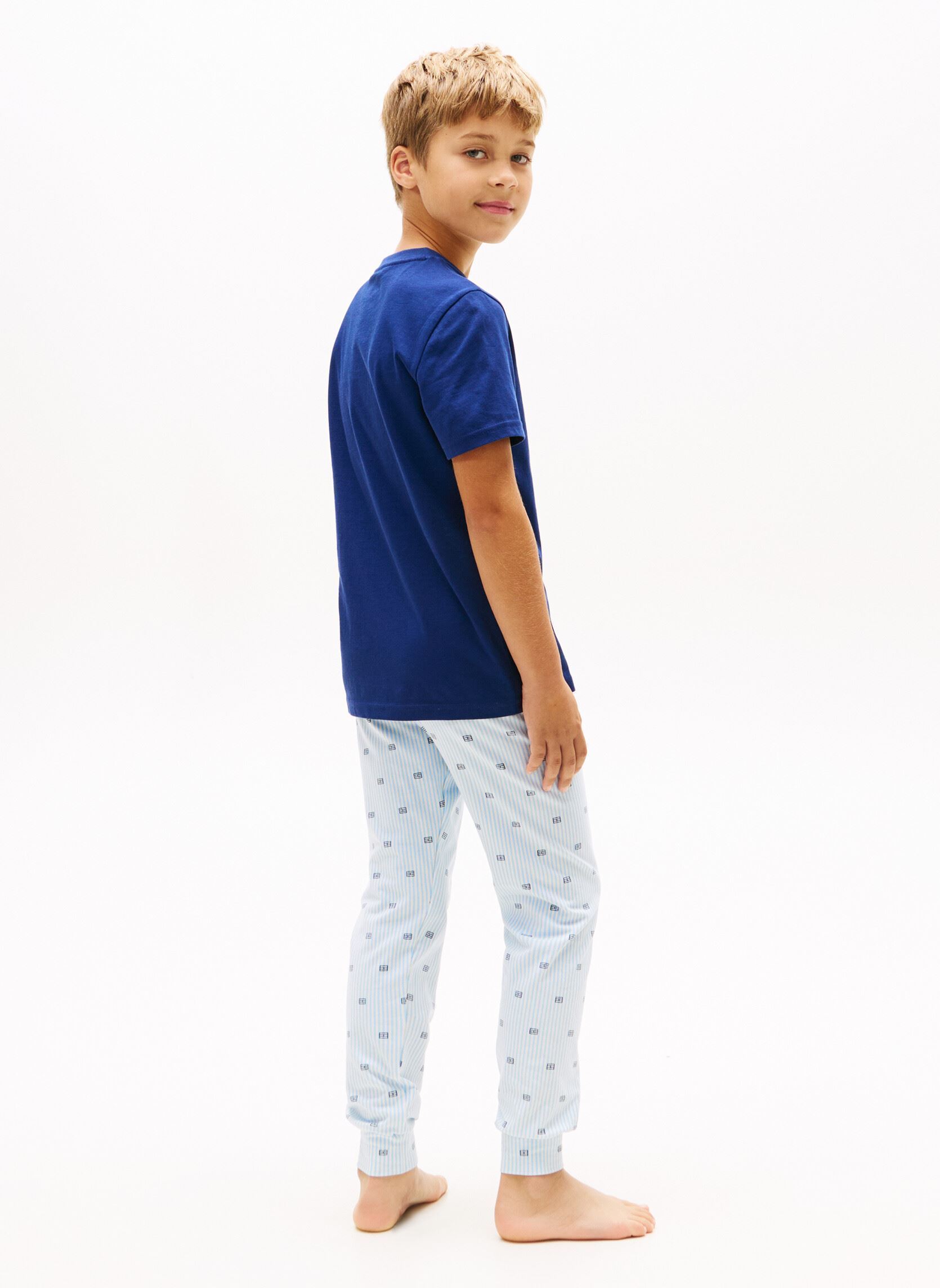 Tee-shirts manches courtes Lot De 2 T-Shirts En Coton Col Rond UB0U garçon bleu Tommy Hilfiger Tee-shirts manches courtes Lot De 2 T-Shirts En Coton Col Rond UB0U garçon bleu BRISK BLUE / PREPPY NAVY