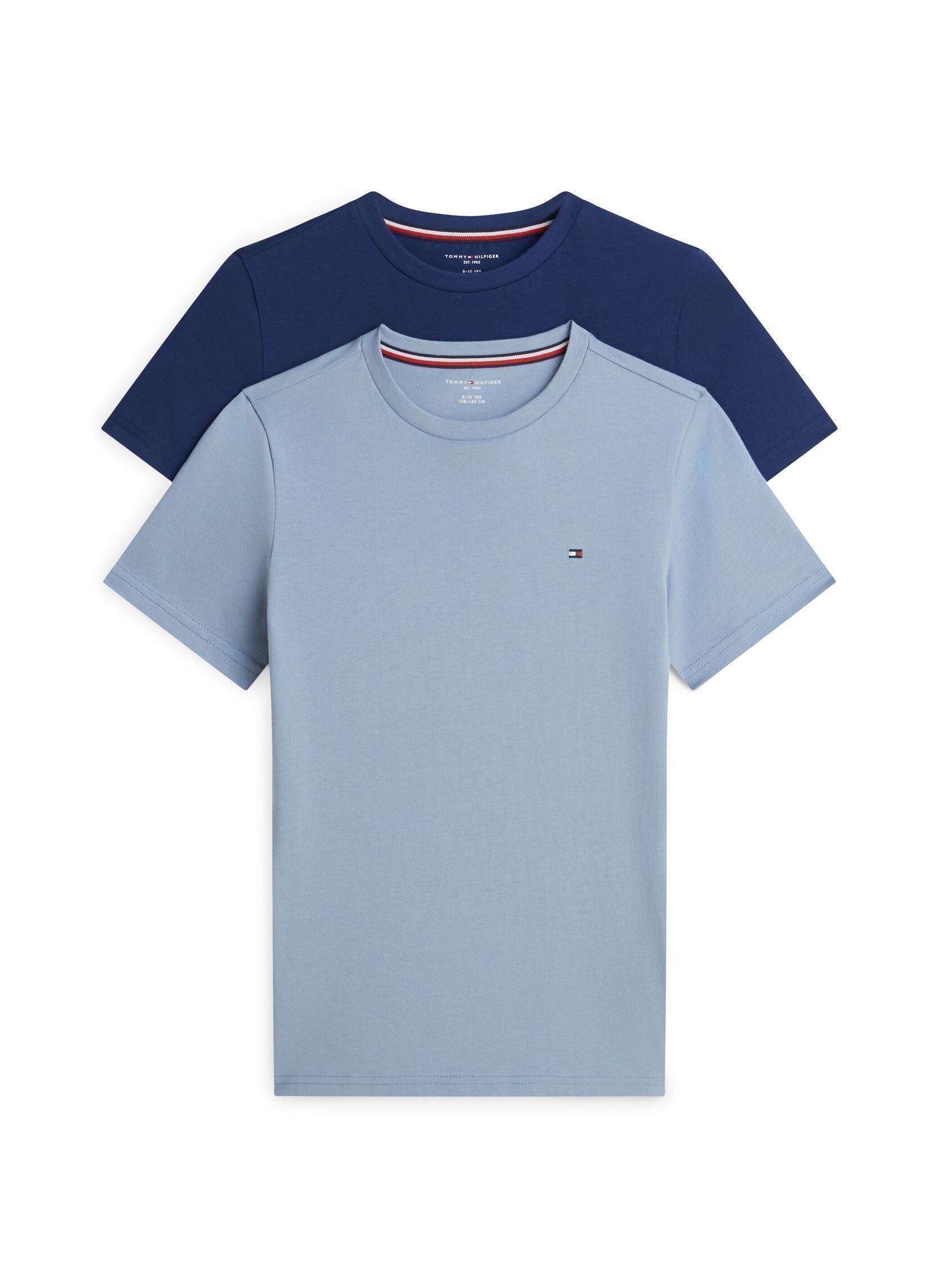 Vêtements Tommy Hilfiger Lot De 2 T Shirts En Coton Col Rond UB0UB00310 pour Enfant