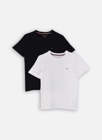 Kurzarm-T-Shirts Lot de 2 T-shirts en coton UB0UB00310 jungen blau Tommy Hilfiger Kurzarm-T-Shirts Lot de 2 T-shirts en coton UB0UB00310 jungen blau DESERT SKY/WHITE
