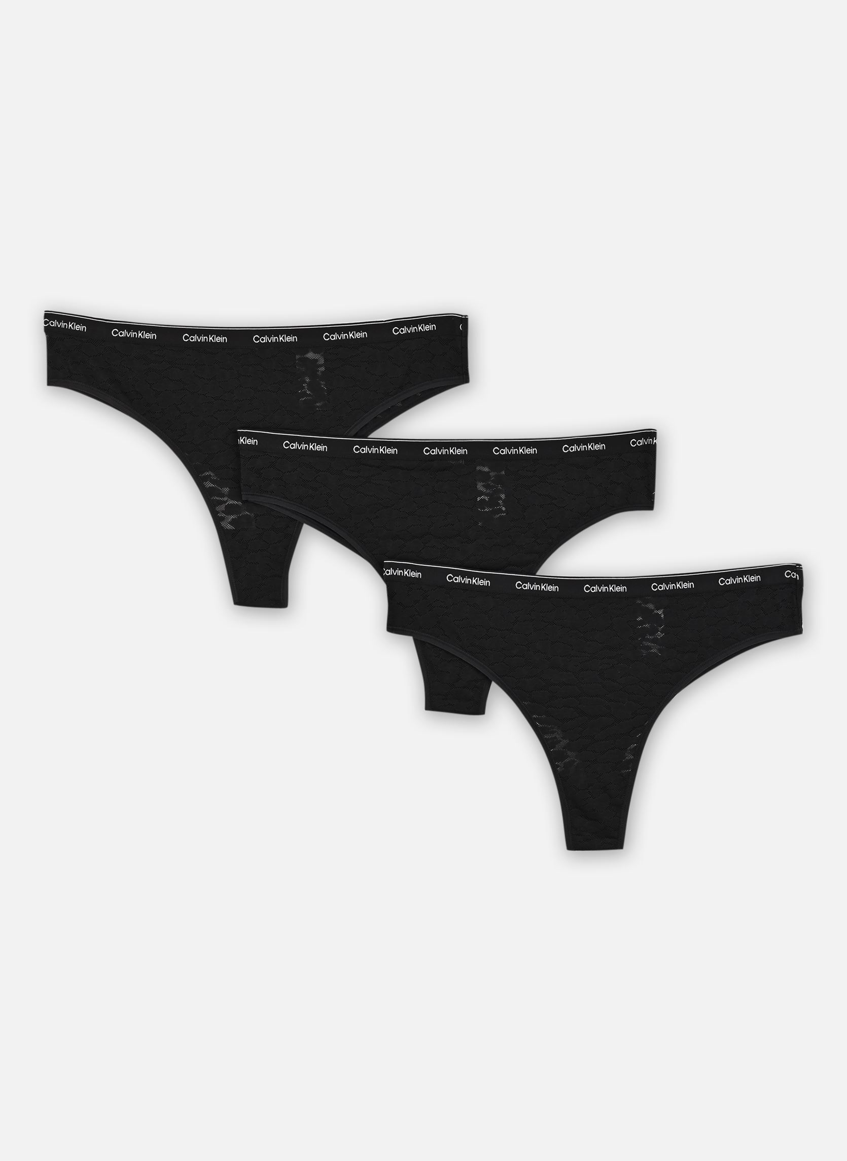 Vêtements Calvin Klein Lot de 3 slips brésiliens 000QD5225E pour Femme