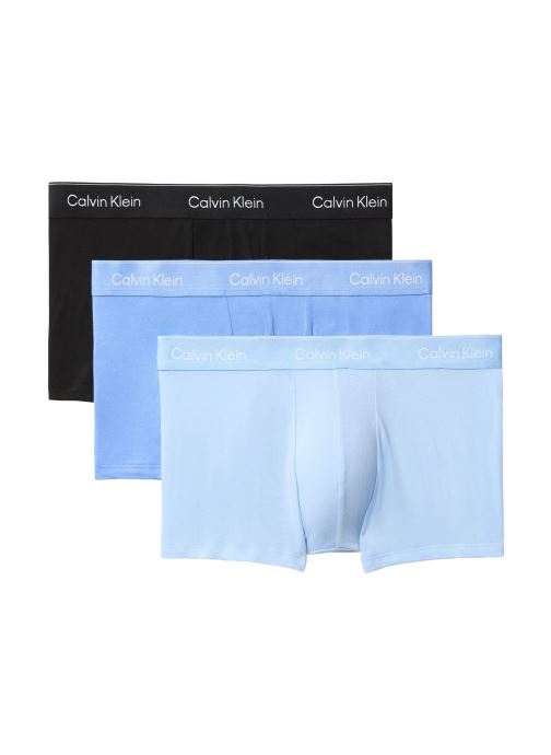 Calvin Klein Sportunterwäsche Lot de 3 boxers en coton LV00NB4389 herren blau