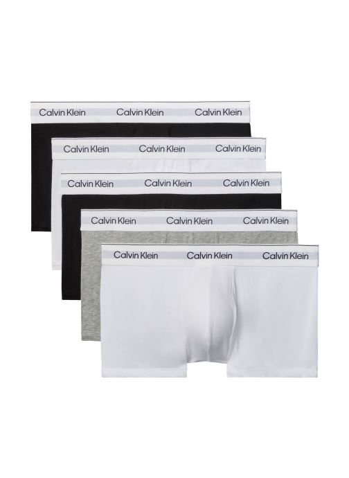 Calvin Klein Boxers Lot de 5 boxers en coton LV00NB4390 homme blanc