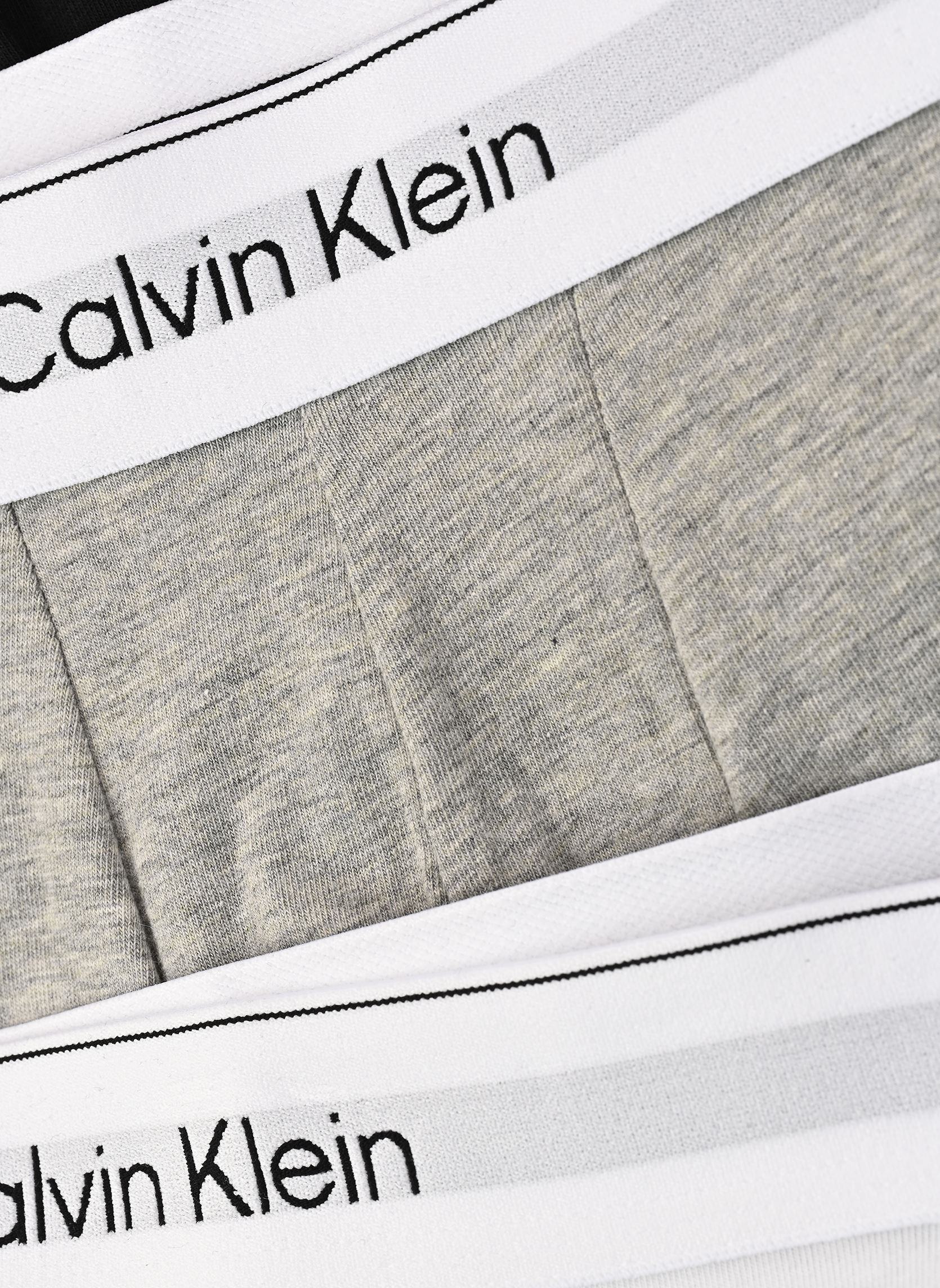 Sportondergoed Lot de 3 boxers en coton LV00NB4392 heren grijs Calvin Klein Sportondergoed Lot de 3 boxers en coton LV00NB4392 heren grijs GREY HEATHER/WHITE/BLACK