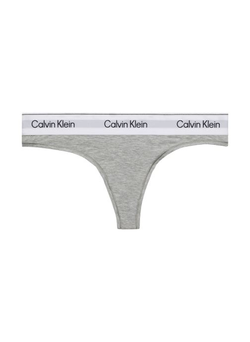 Calvin Klein Shortys Thong LV00QF8518 femme gris