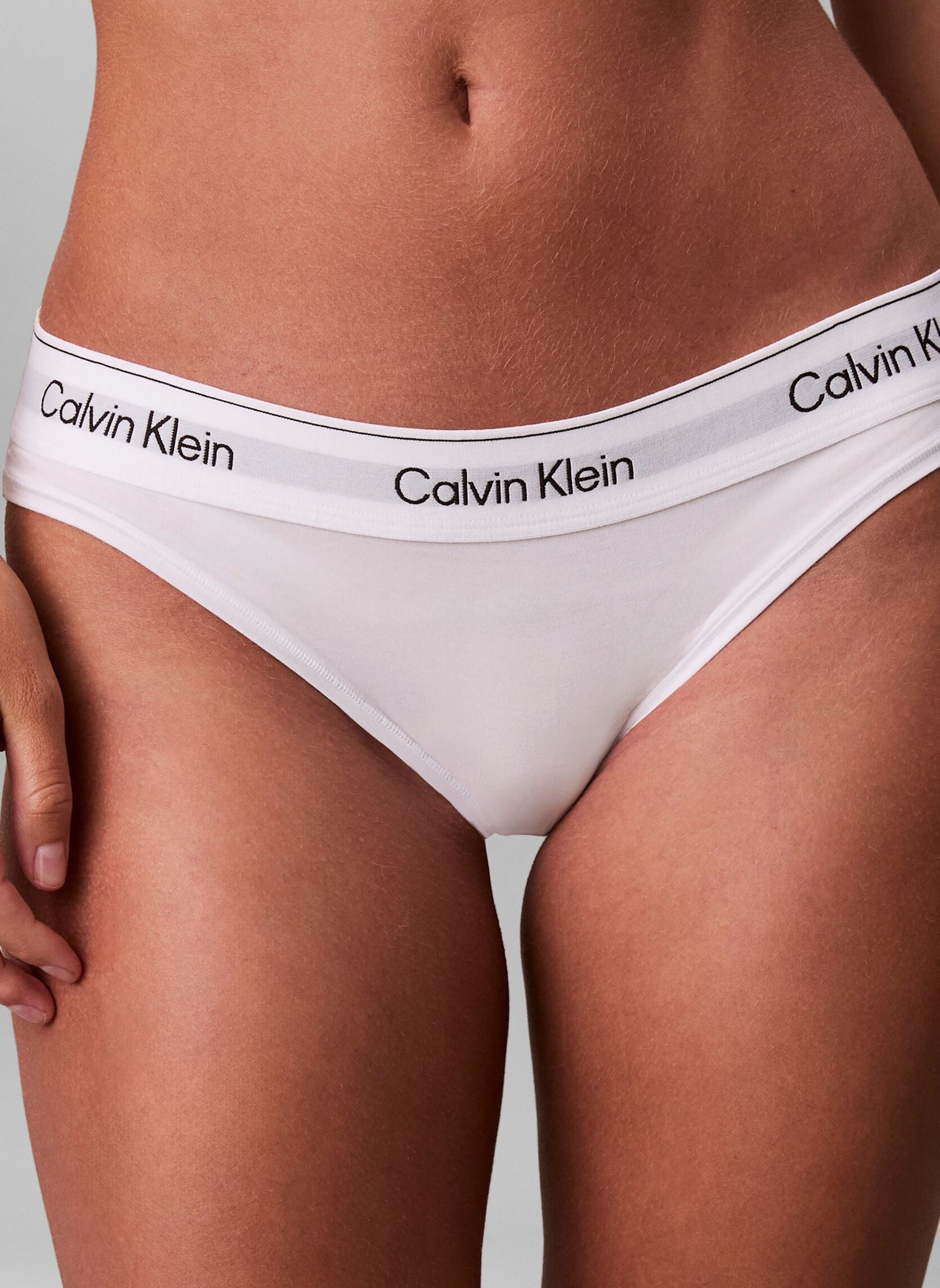 Shortys Bikini LV00QF8520 femme blanc Calvin Klein Shortys Bikini LV00QF8520 femme blanc WHITE
