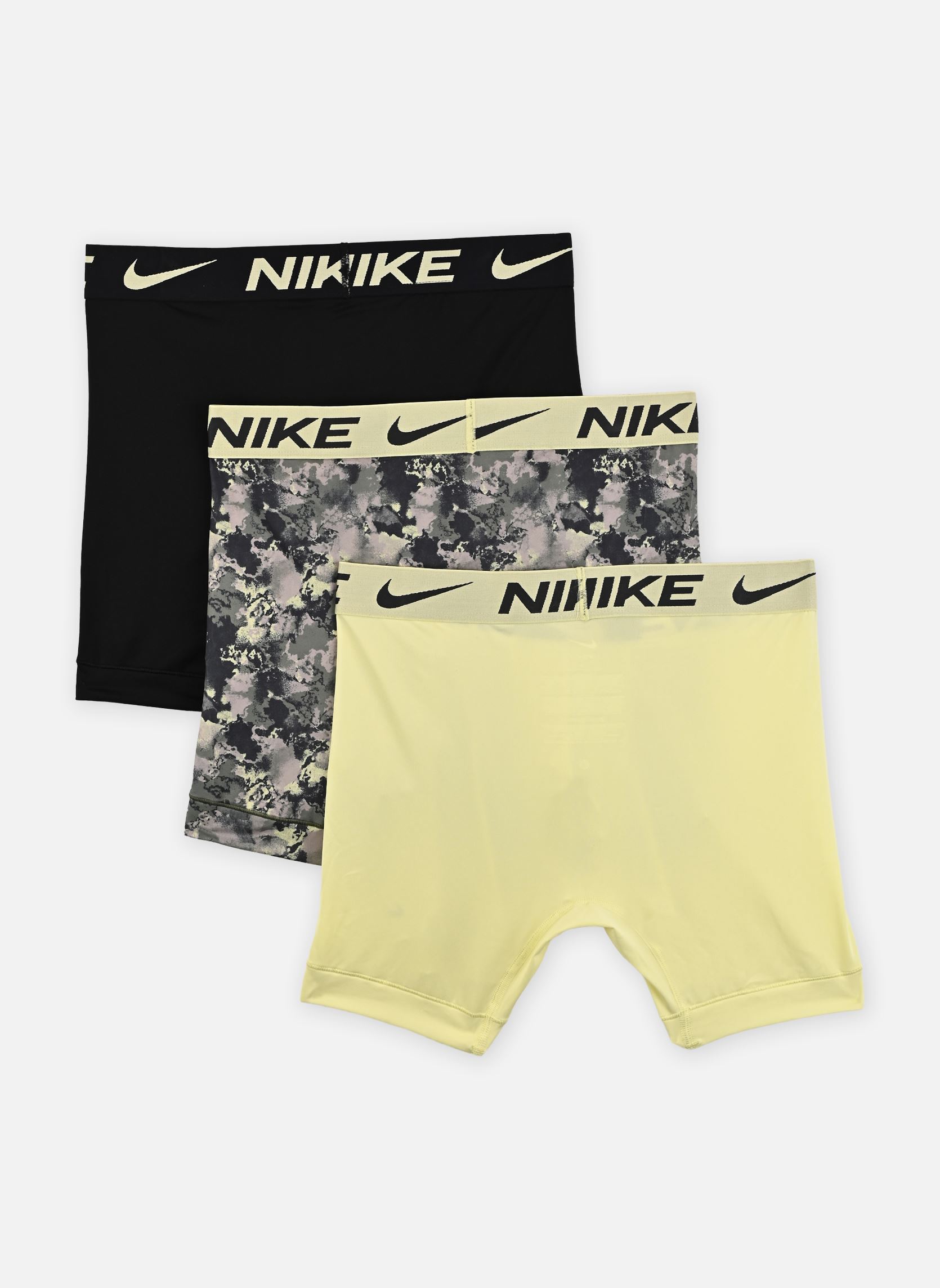 Sportunterwäsche Lot de 3 boxers Brief 0000KE1157 herren grau Nike Underwear Sportunterwäsche Lot de 3 boxers Brief 0000KE1157 herren grau SILVER SGE TECH CAMO/LIFE LIME