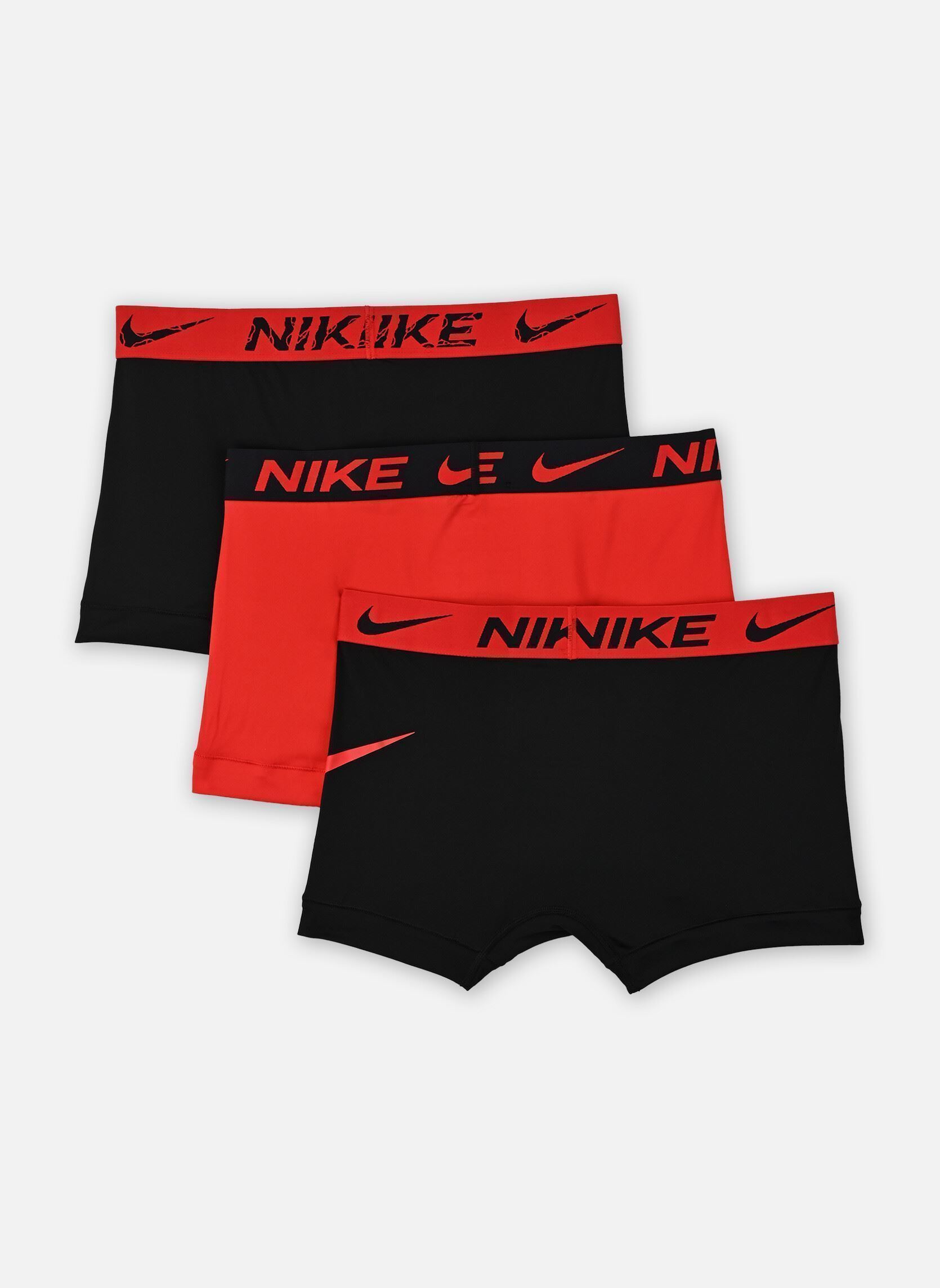 Sportunterwäsche Lot de 3 boxers Trunk 0000KE127 herren schwarz Nike Underwear Sportunterwäsche Lot de 3 boxers Trunk 0000KE127 herren schwarz BLK/UNI RED/BLACK-UNI RED SPLI