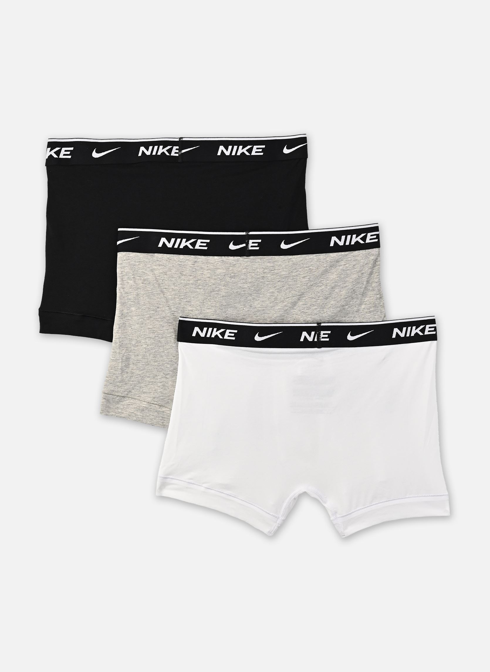 Sous-vêtements de sport Lot de 3 boxers Trunk en coton NQ00KE128 homme blanc Nike Underwear Sous-vêtements de sport Lot de 3 boxers Trunk en coton NQ00KE128 homme blanc WHTIE/GREY HEATHER/BLACK