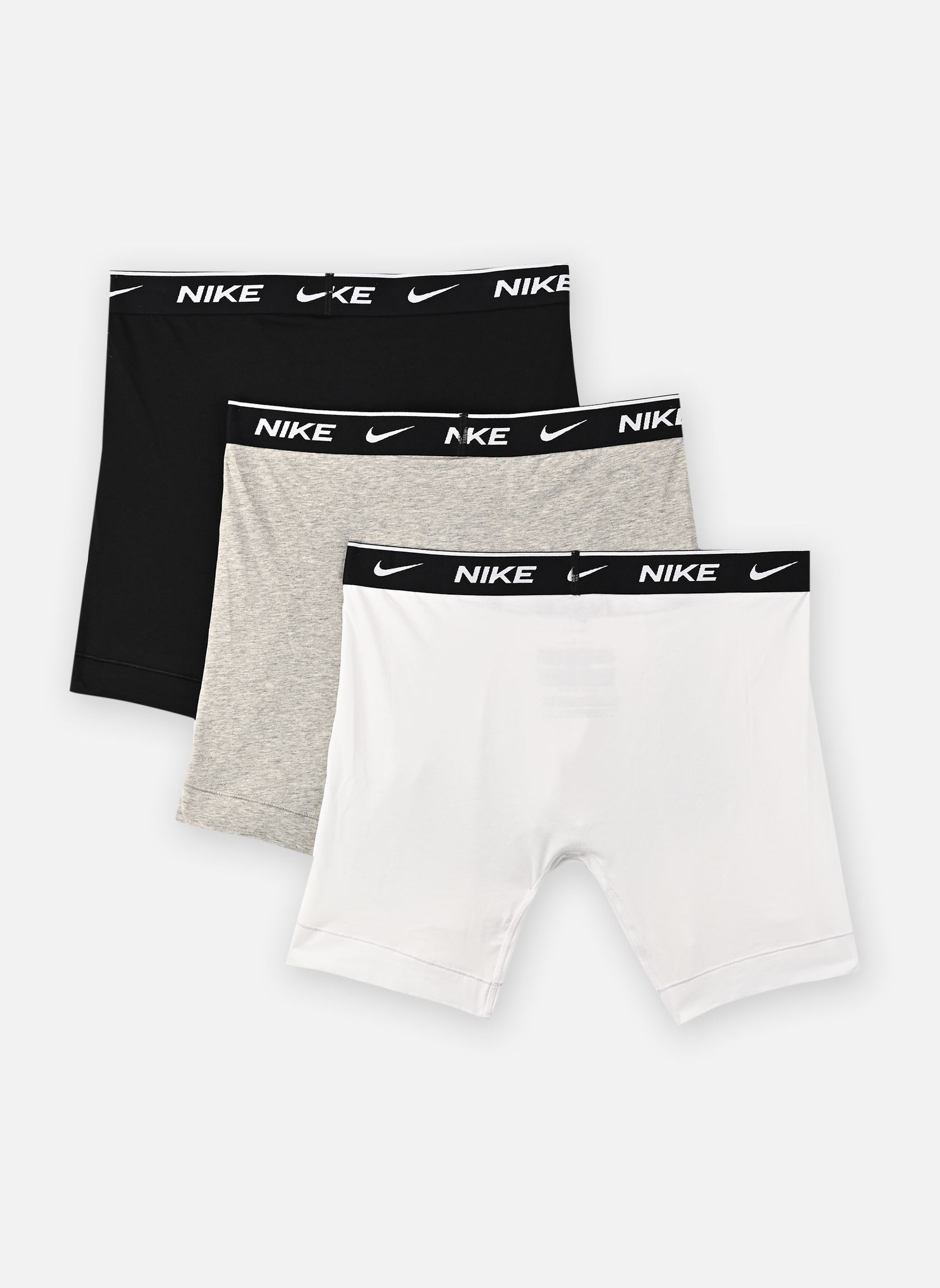 Sous-vêtements de sport Lot de 3 boxers Trunk en coton NQ00KE128 homme blanc Nike Underwear Sous-vêtements de sport Lot de 3 boxers Trunk en coton NQ00KE128 homme blanc WHITE/GREY HEATHER/BLACK