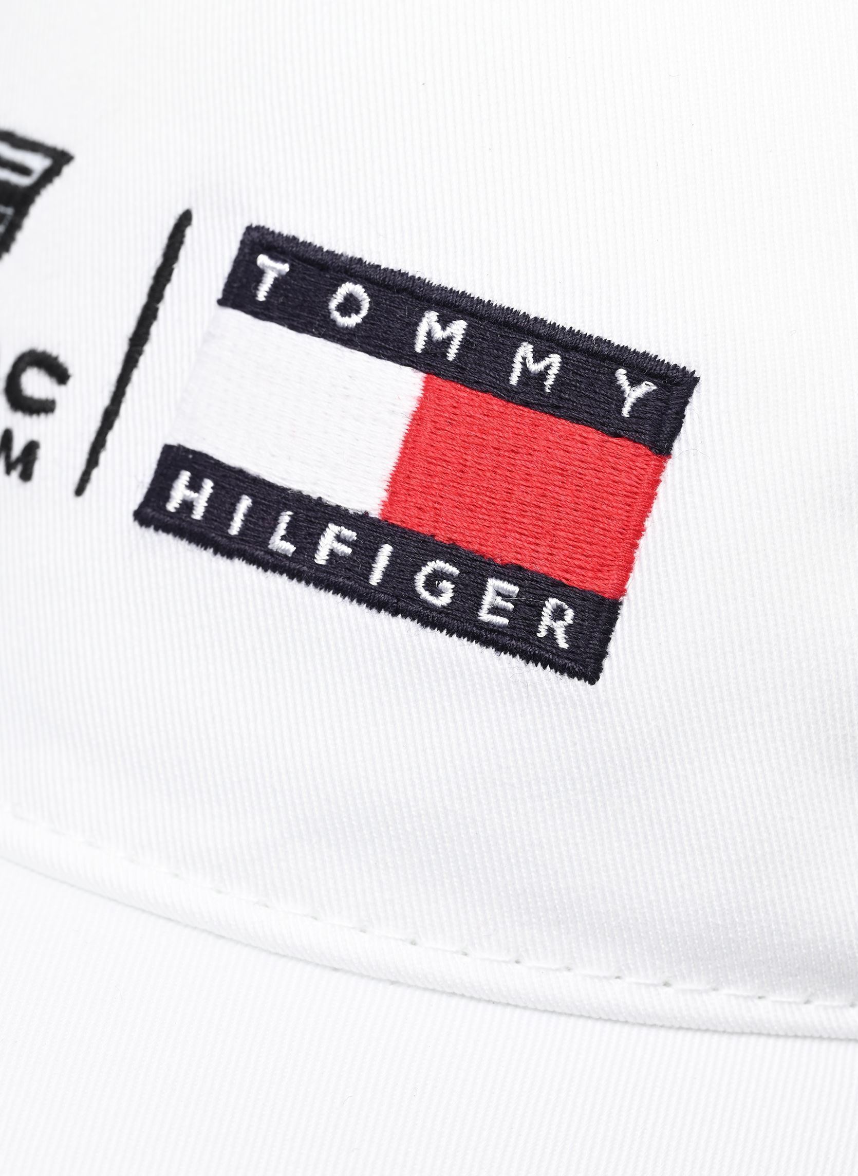 Petten Th X Cf1 Logo Cap wit Tommy Hilfiger Petten Th X Cf1 Logo Cap wit OPTIC WHITE