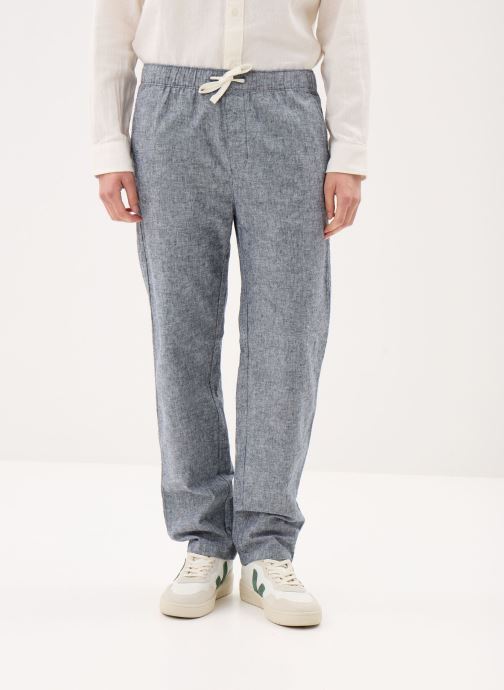 Tommy Jeans Pantalons chino Tjm Sonny Linnen Mix DM0DM22820 homme bleu