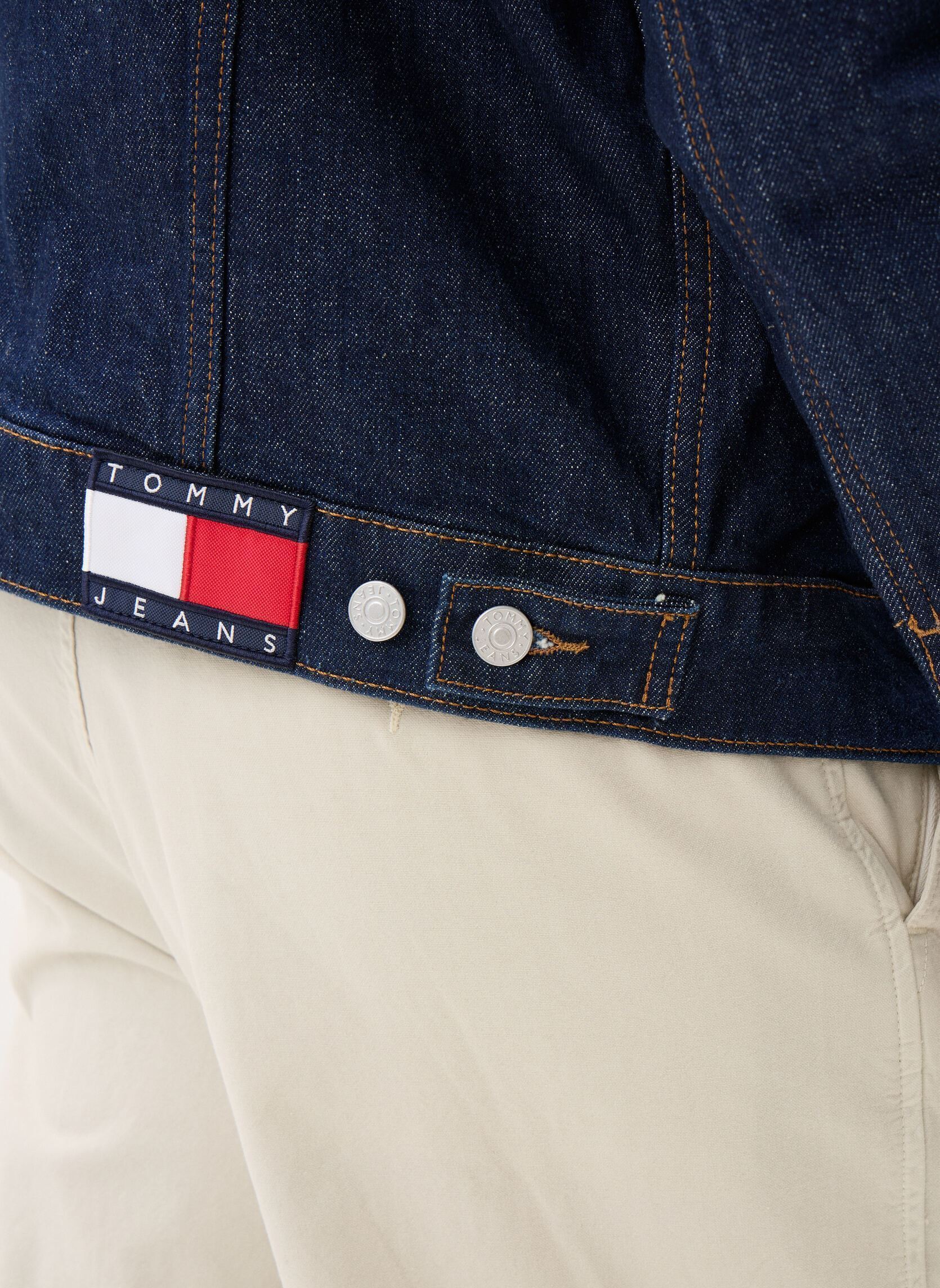 Vestes en jean Ryan Rglr Trckr Jck DM0DM22984 homme bleu Tommy Jeans Vestes en jean Ryan Rglr Trckr Jck DM0DM22984 homme bleu DENIM DARK