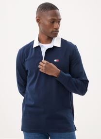 Polos manches courtes Tjm Rlx Ess Badge Ru homme bleu